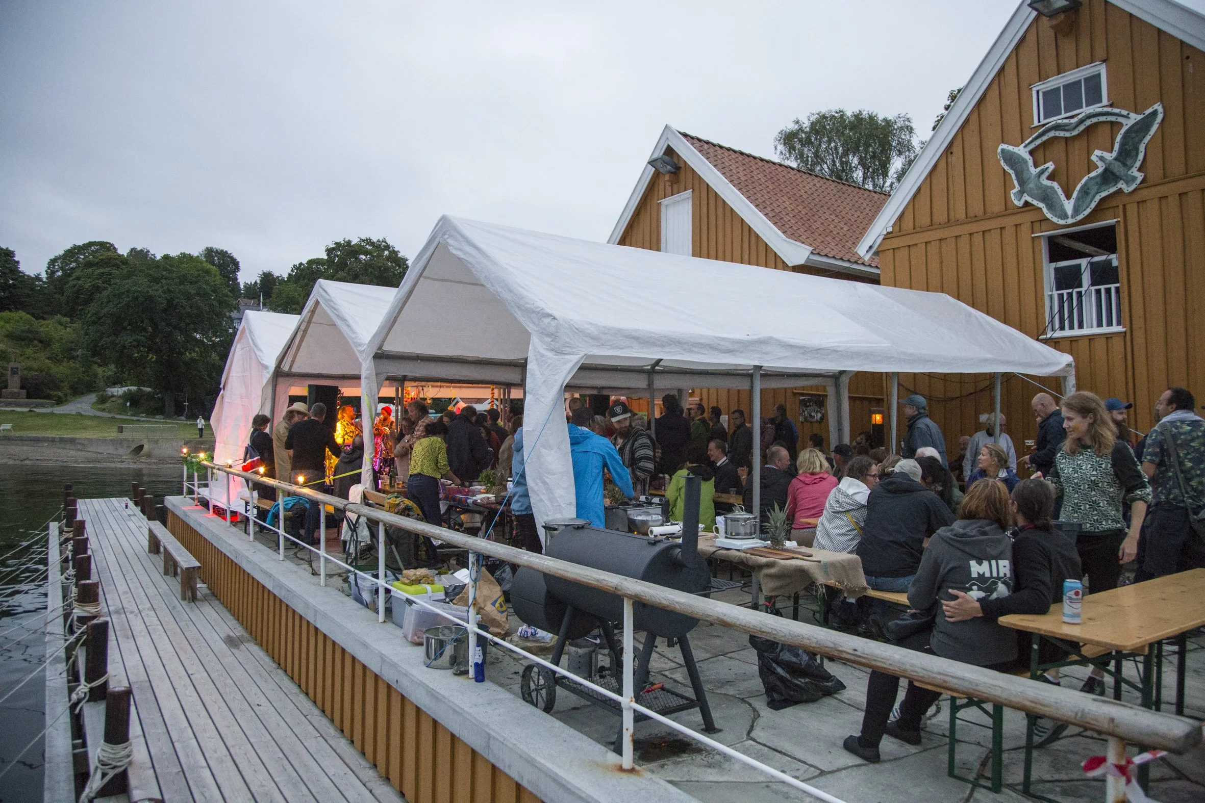 Concert at Hvitsten Pub