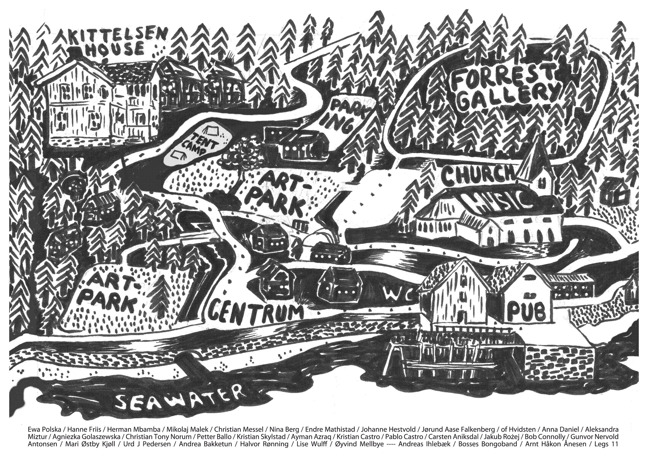 Map of the Festival