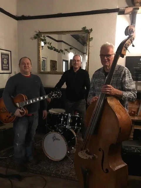Triaura Jazz trio performing live at the Rumsey wells Norwich