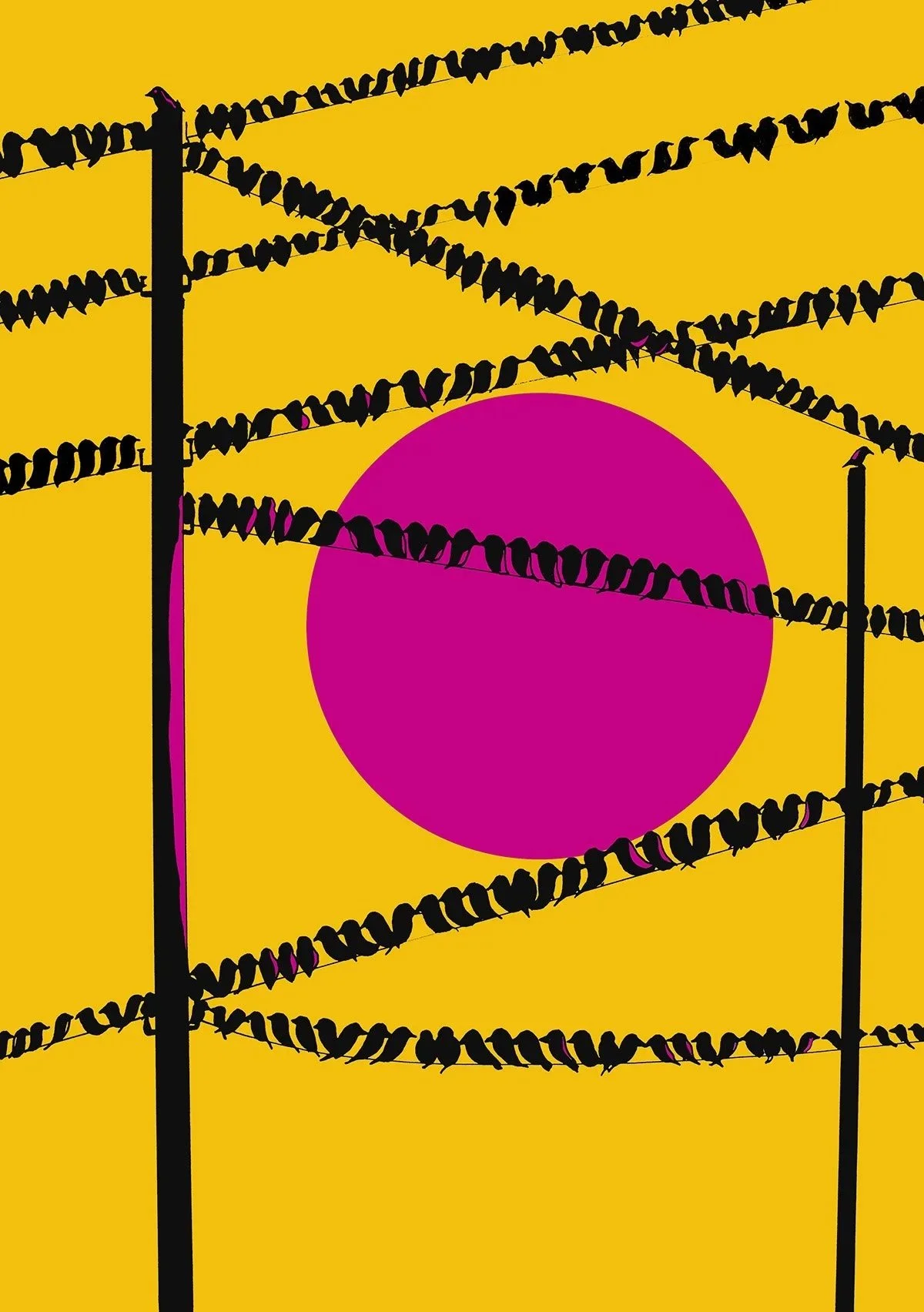 "YELLOW SKY PINK MOON SONGBIRDS"