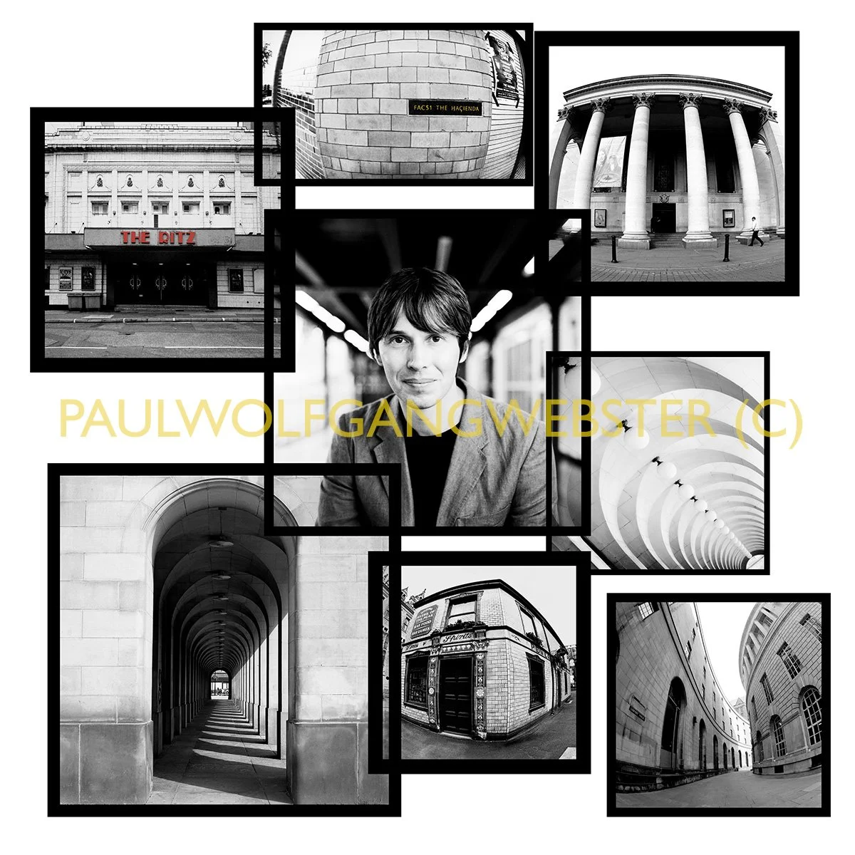 Brian Cox Physicist MANCHESTER MONTAGE LTD EDITION