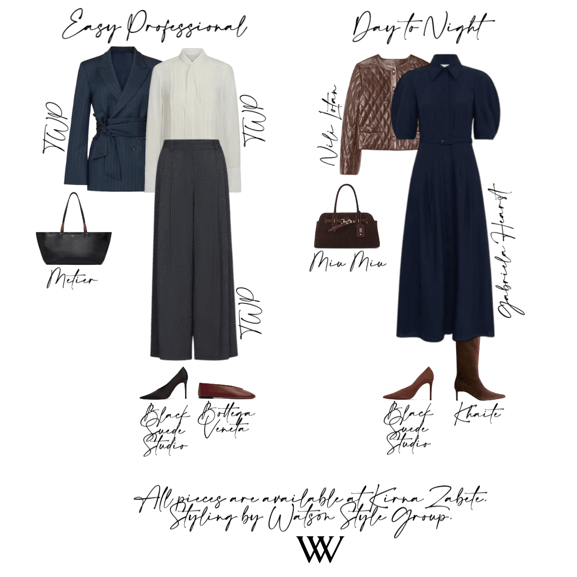 WORKWEAR ESSENTIALS FROM KIRNA ZABÊTE