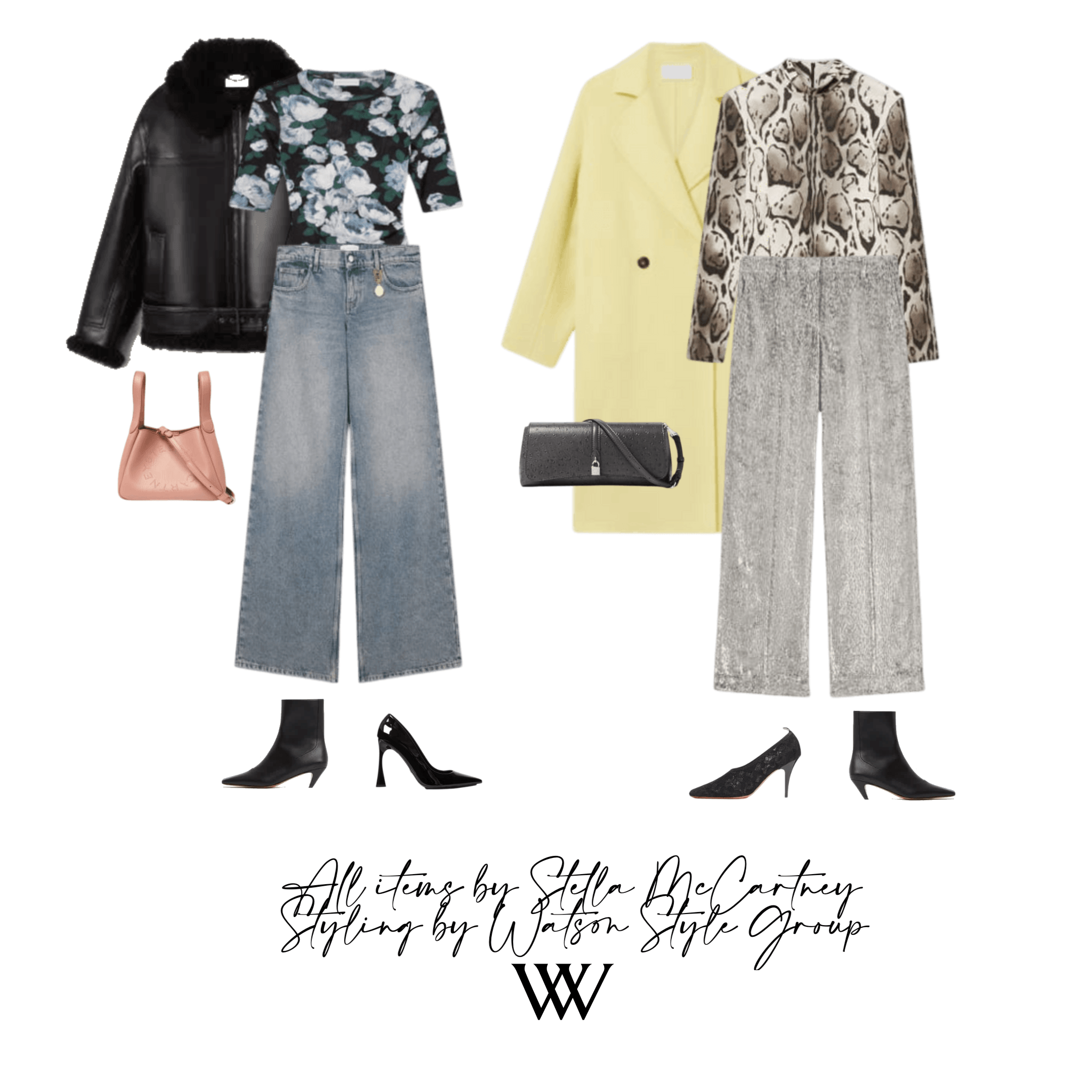 SUSTAINABLE LUXURY DEFINED: STELLA MCCARTNEY’S VEGAN LEATHER &amp; STATEMENT SILHOUETTES