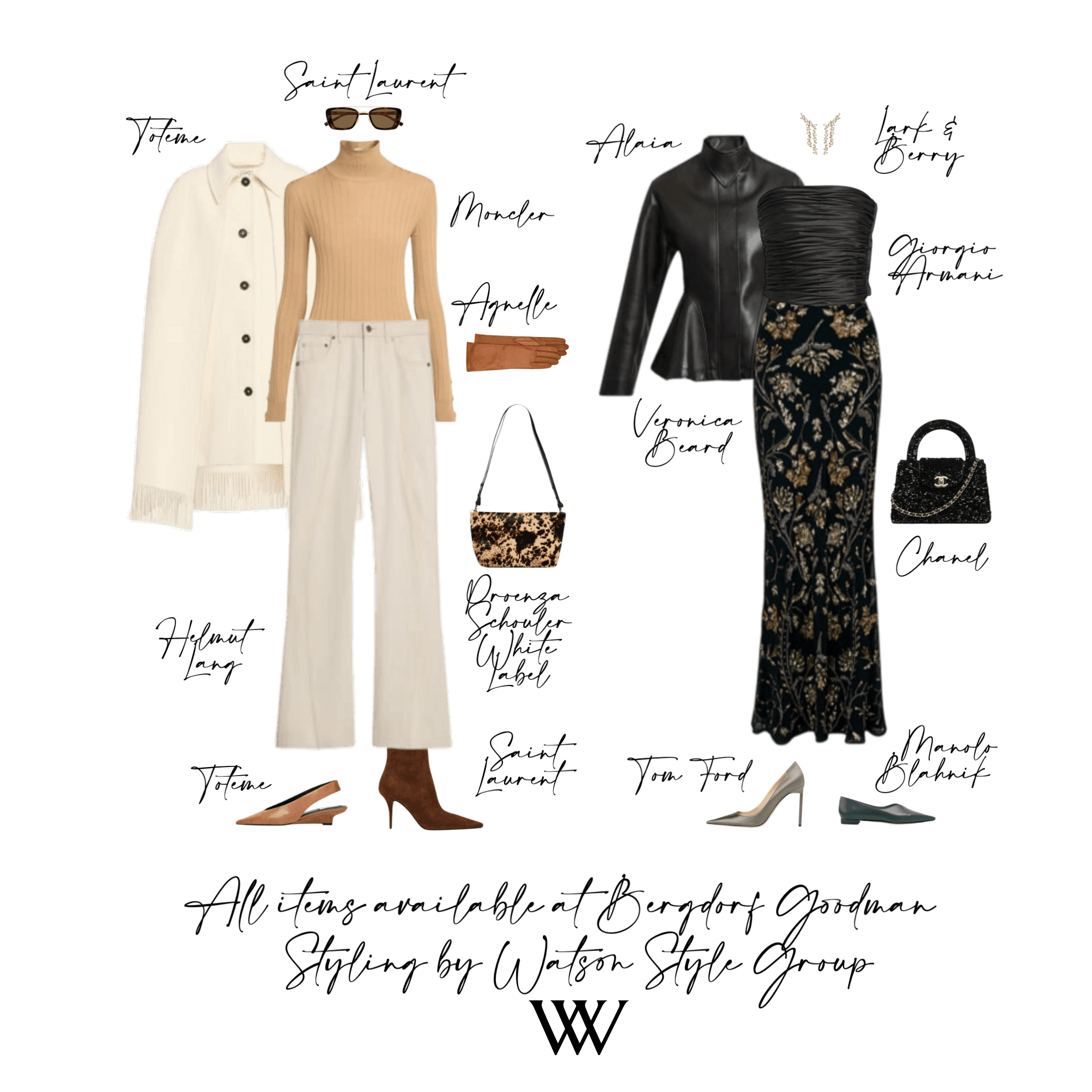 LUXURY WINTER FASHION: BERGDORF GOODMAN DAY-TO-NIGHT WEEKEND LOOKS