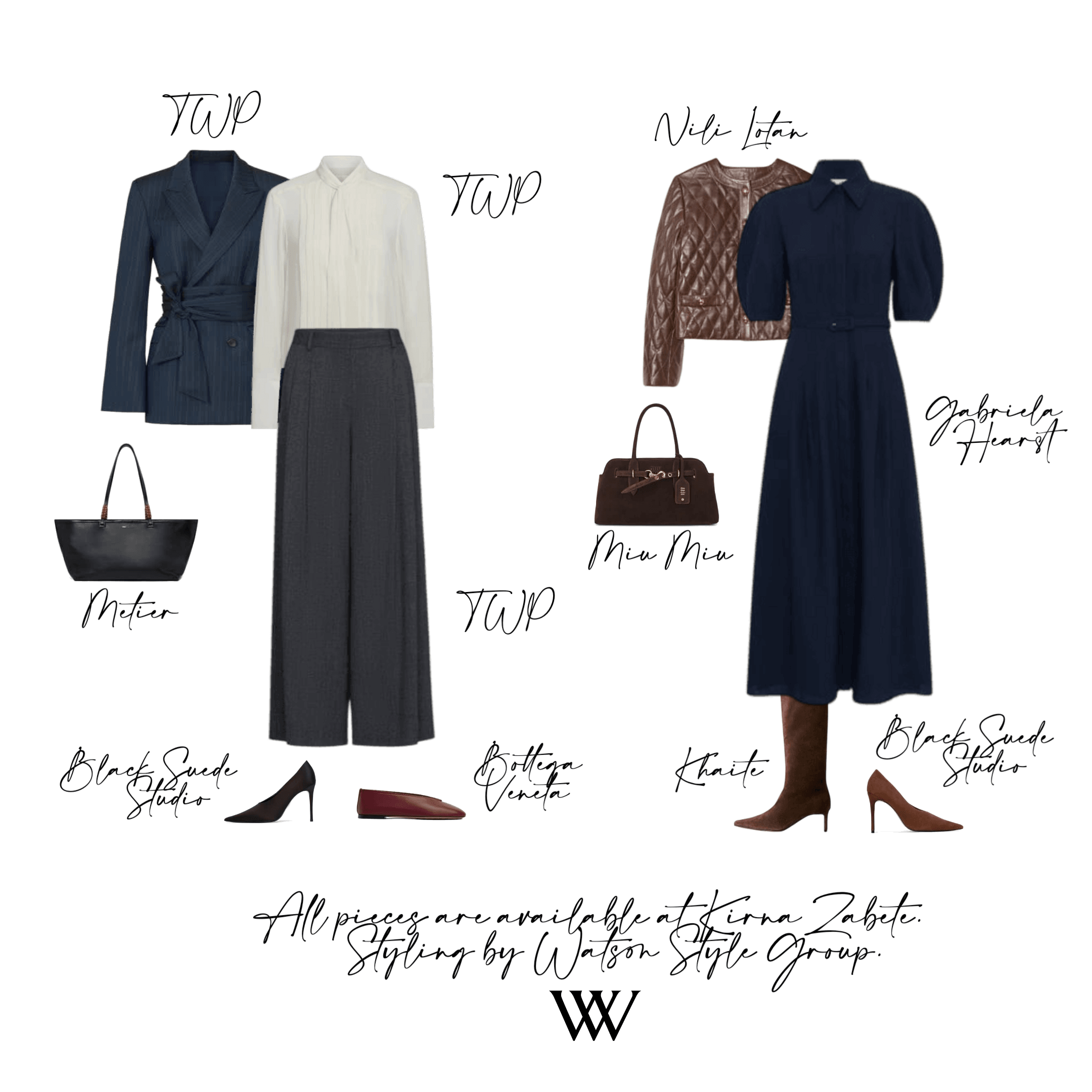 WORKWEAR ESSENTIALS AT KIRNA ZABÊTE