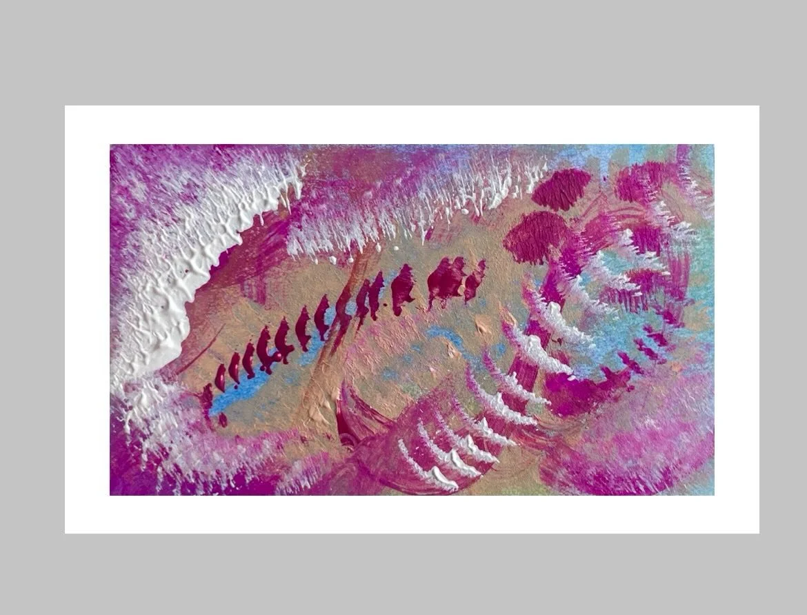 &ldquo;bad idea&rdquo;
acrylic and pastel on paper