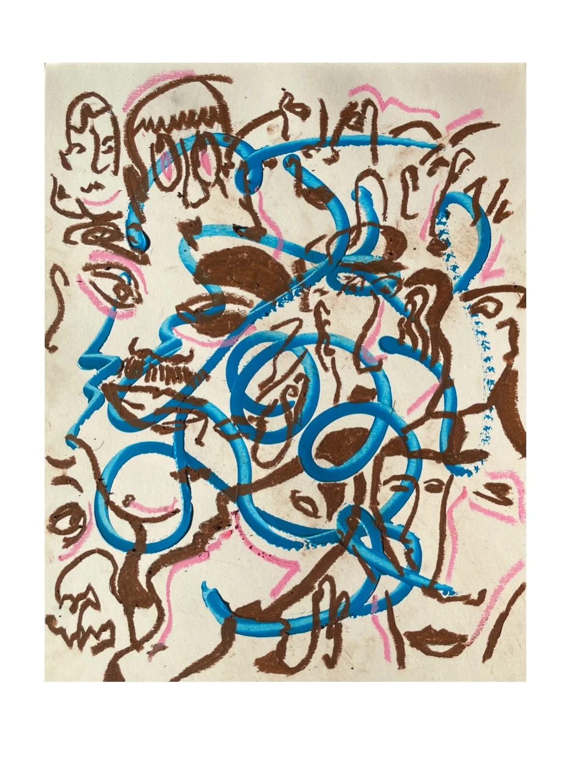 Some recent oil pastel doodles