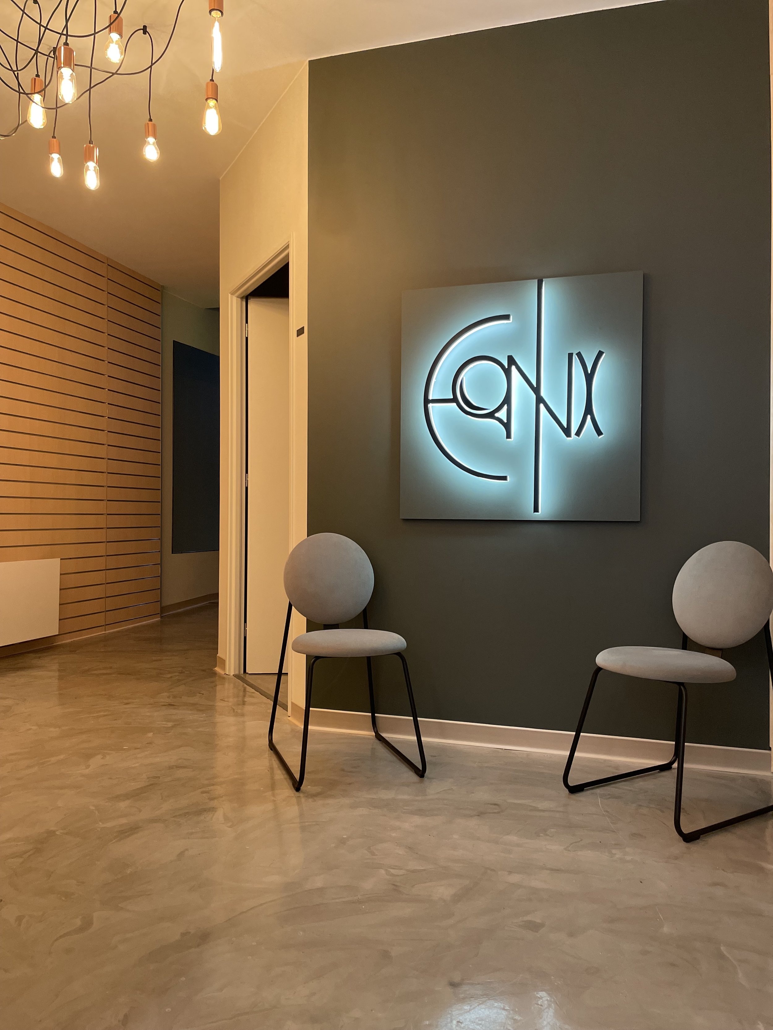 Salle d’attente du Pôle Santé EQUINOX - ostéopathe Chalon-sur-Saône
