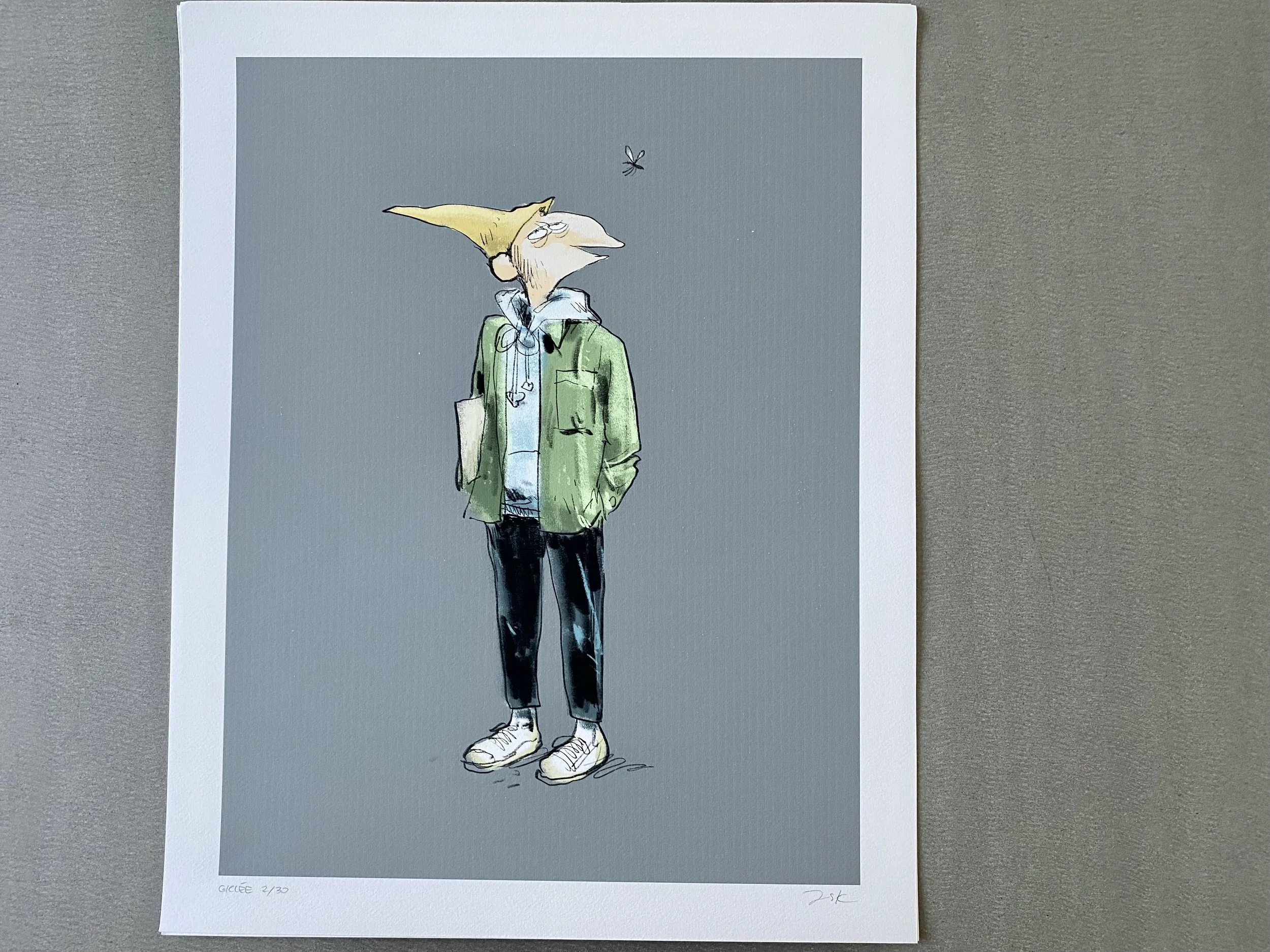 Trykkstørrelse ca 50*70 cm.