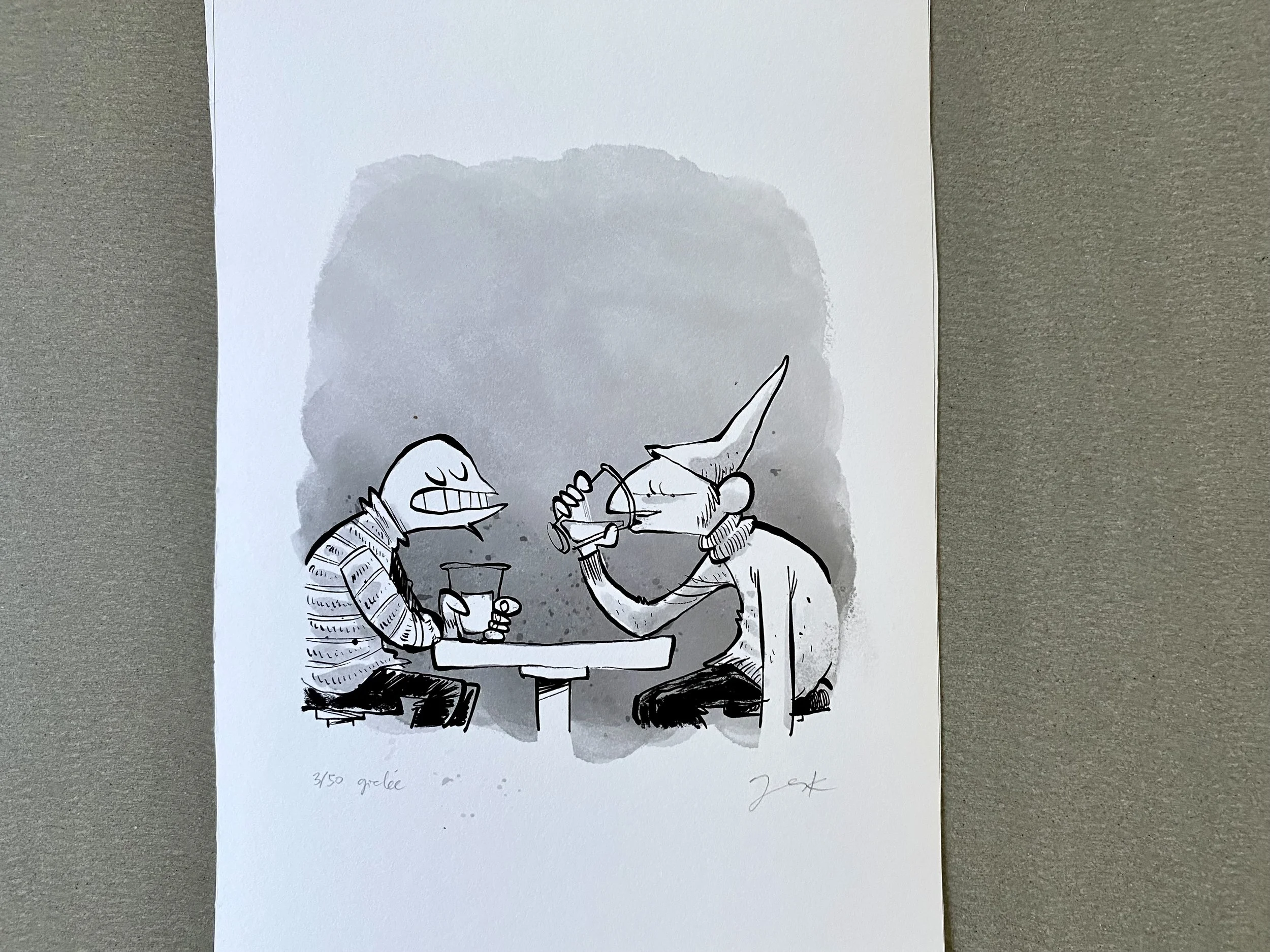 Trykkstørrelse ca A4.