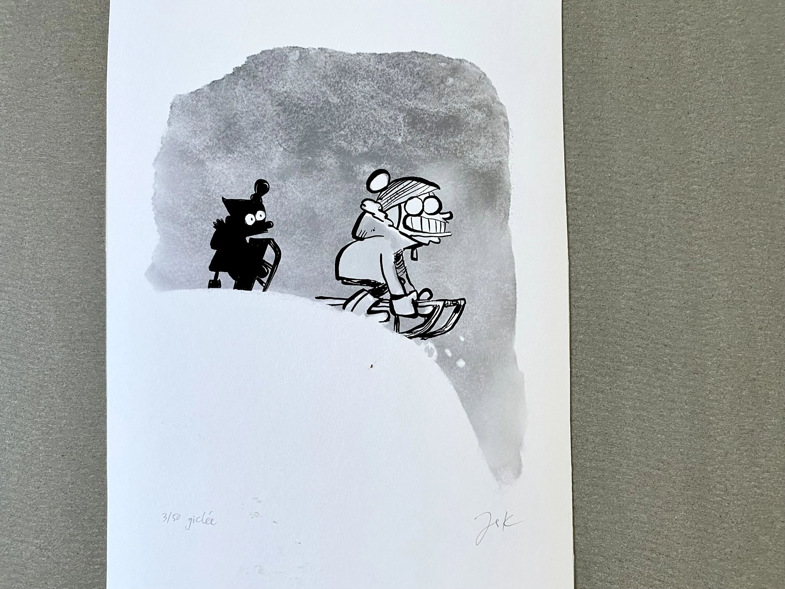 Trykkstørrelse ca A4.