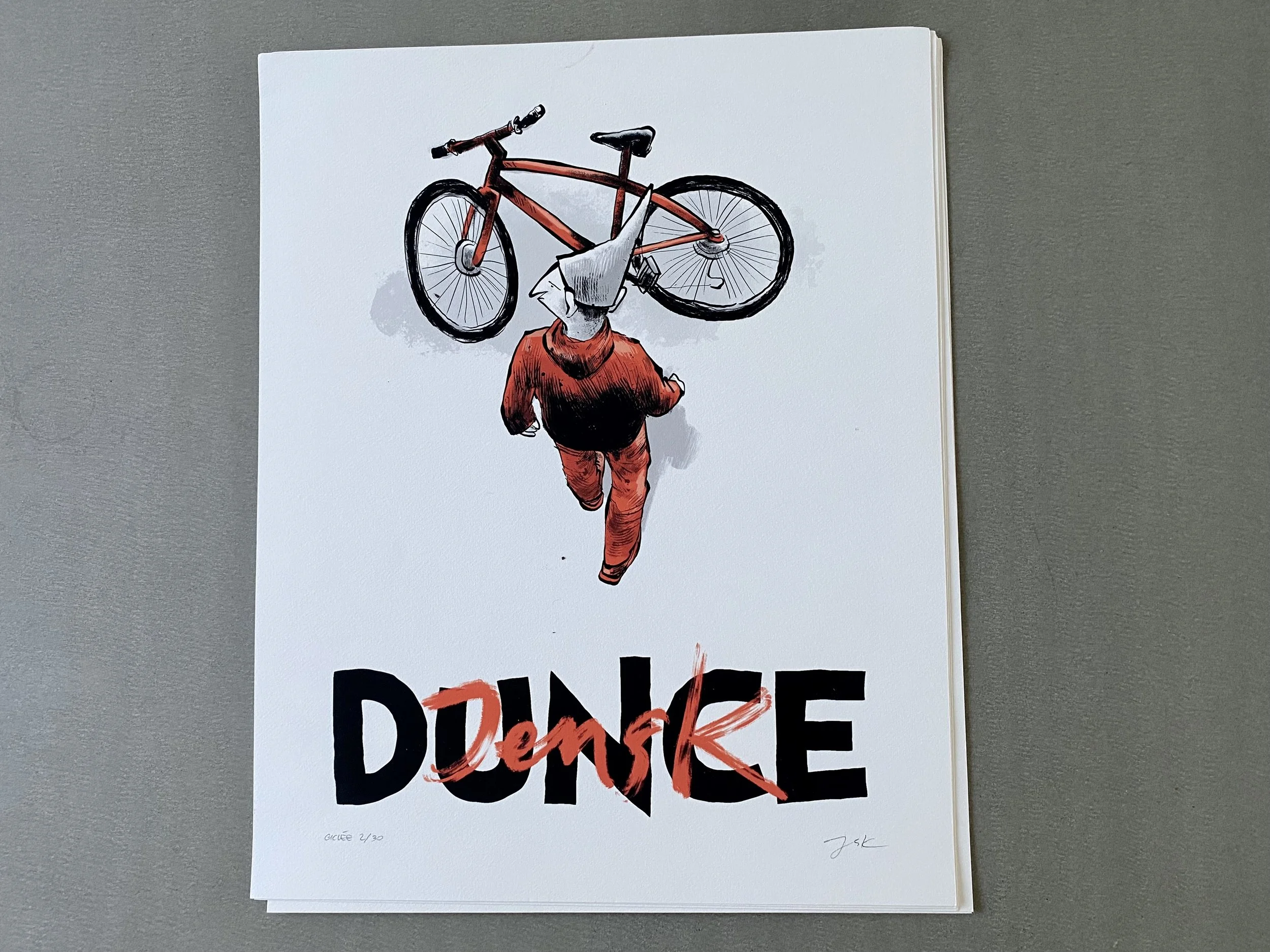 Trykkstørrelse ca 50*70 cm.