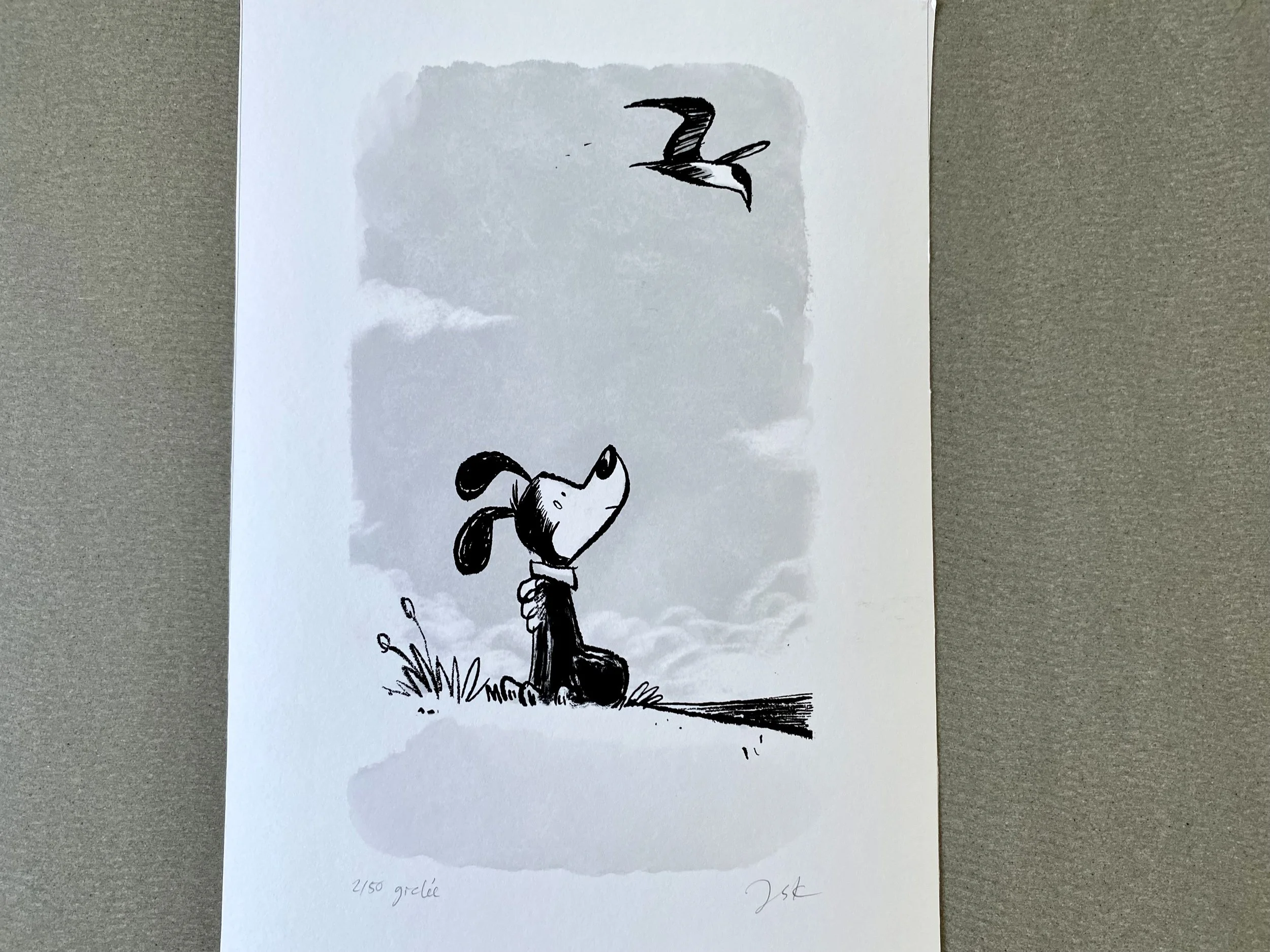 Trykkstørrelse ca A4.