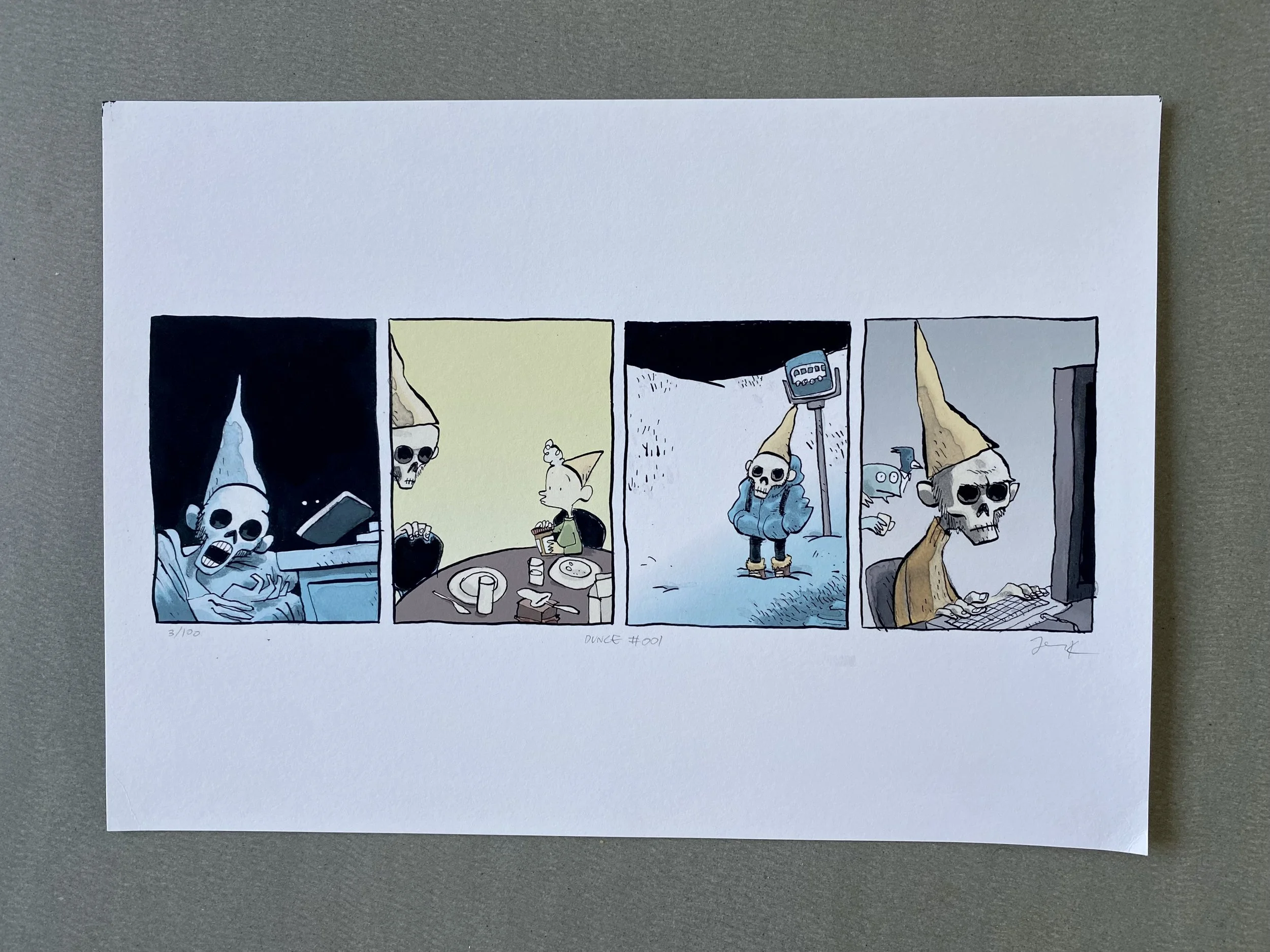 Trykkstørrelse ca A3 bredde.