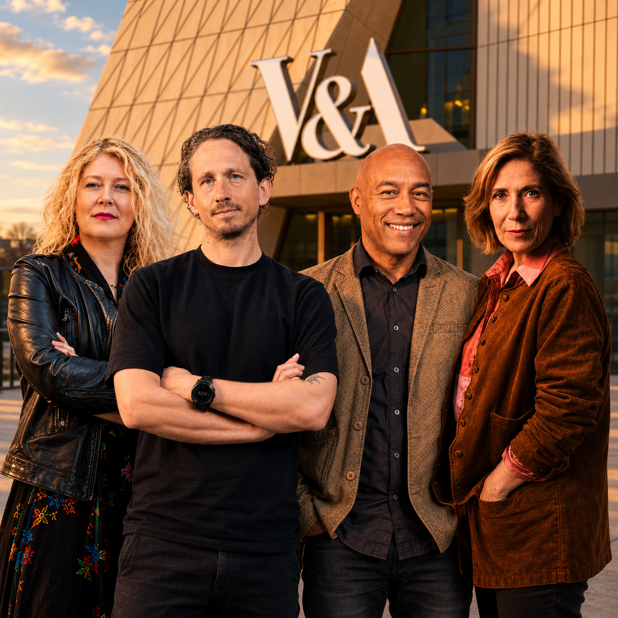 Tamsin, Richard, Gus and Georgina