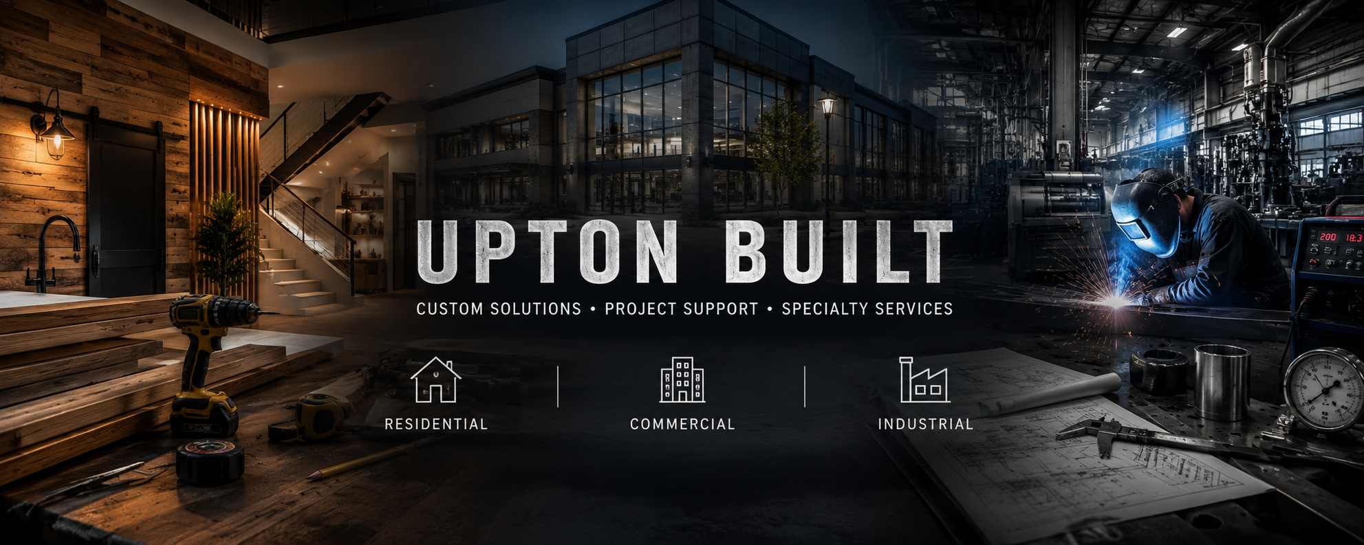 Upton Built delivers custom solutions and specialty project services for residential, commercial, and industrial applications. Headquartered in Southern California with travel available for select projects and consulting opportunities.