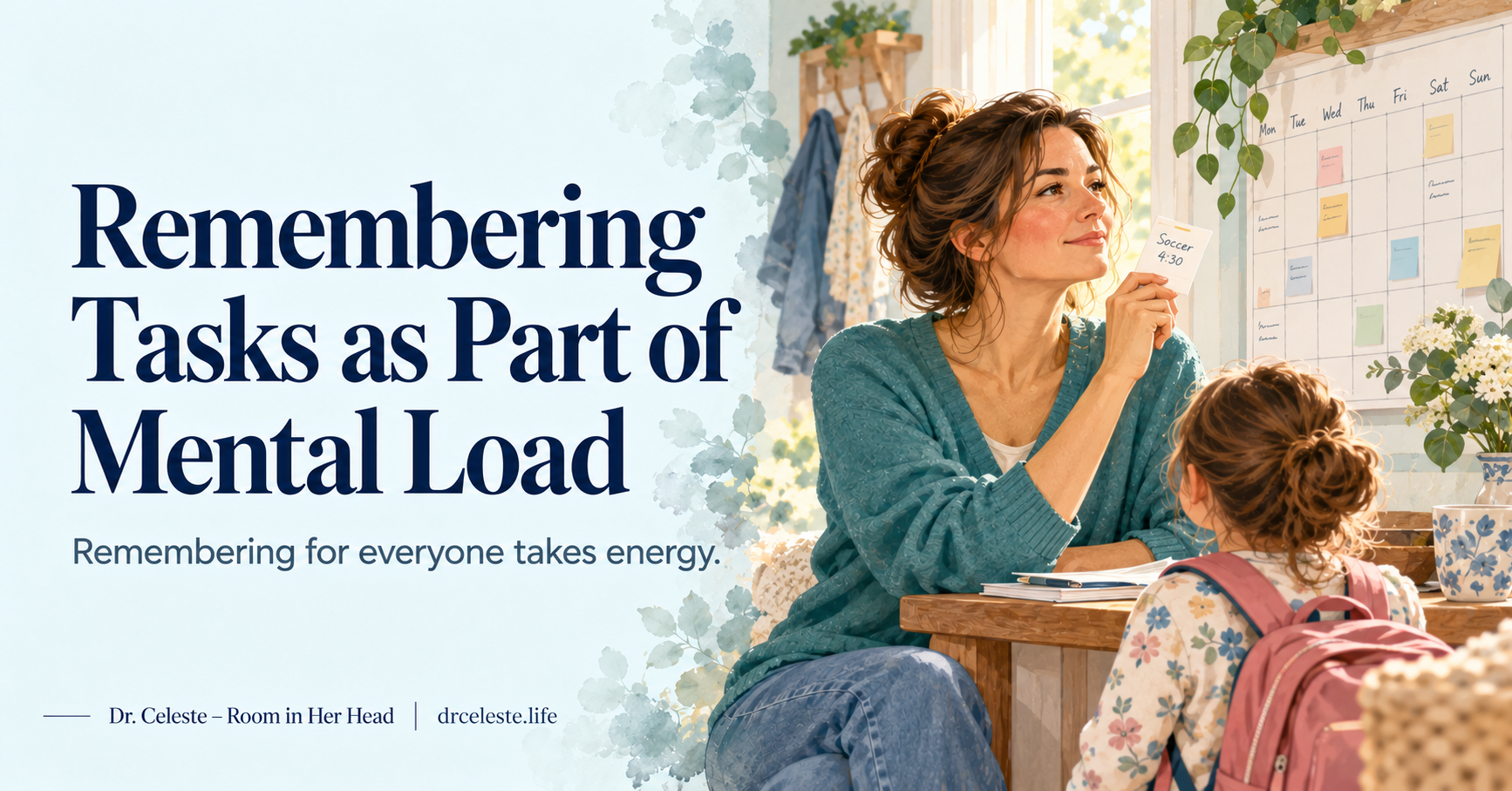 Remembering Tasks as Part of Mental Load