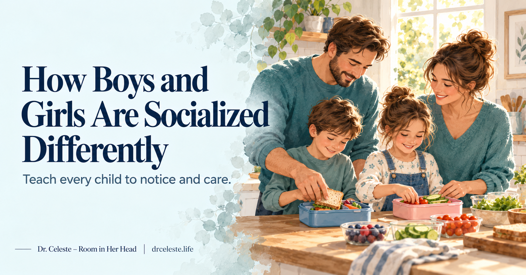 How Boys and Girls Are Socialized Differently