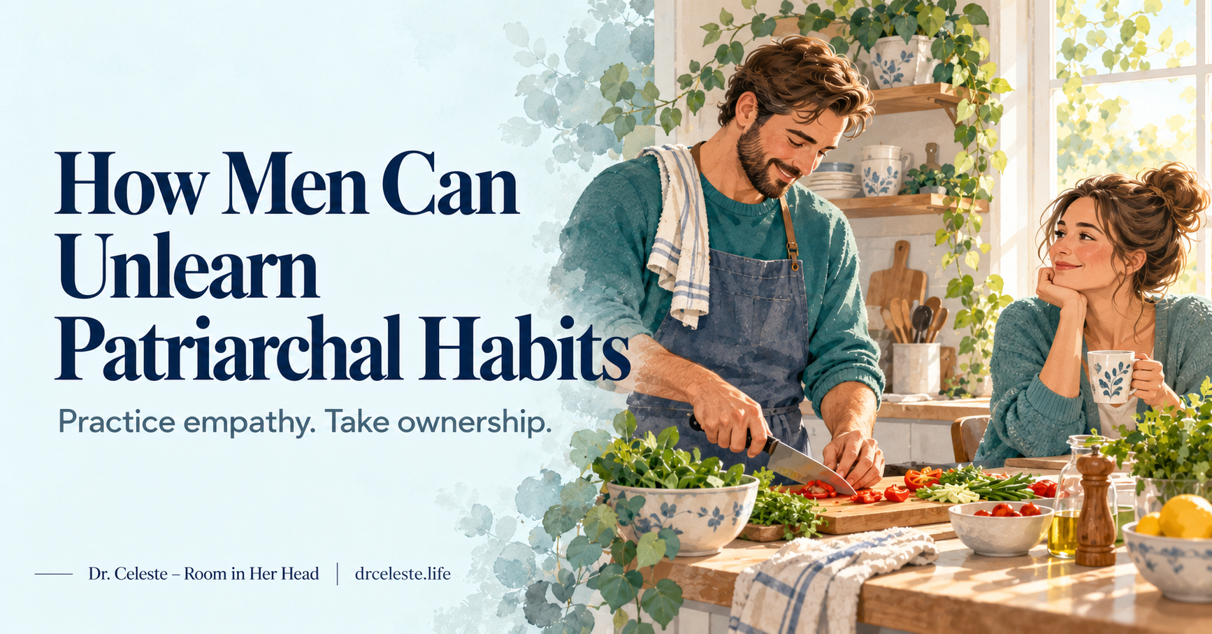 How Men Can Unlearn Patriarchal Habits