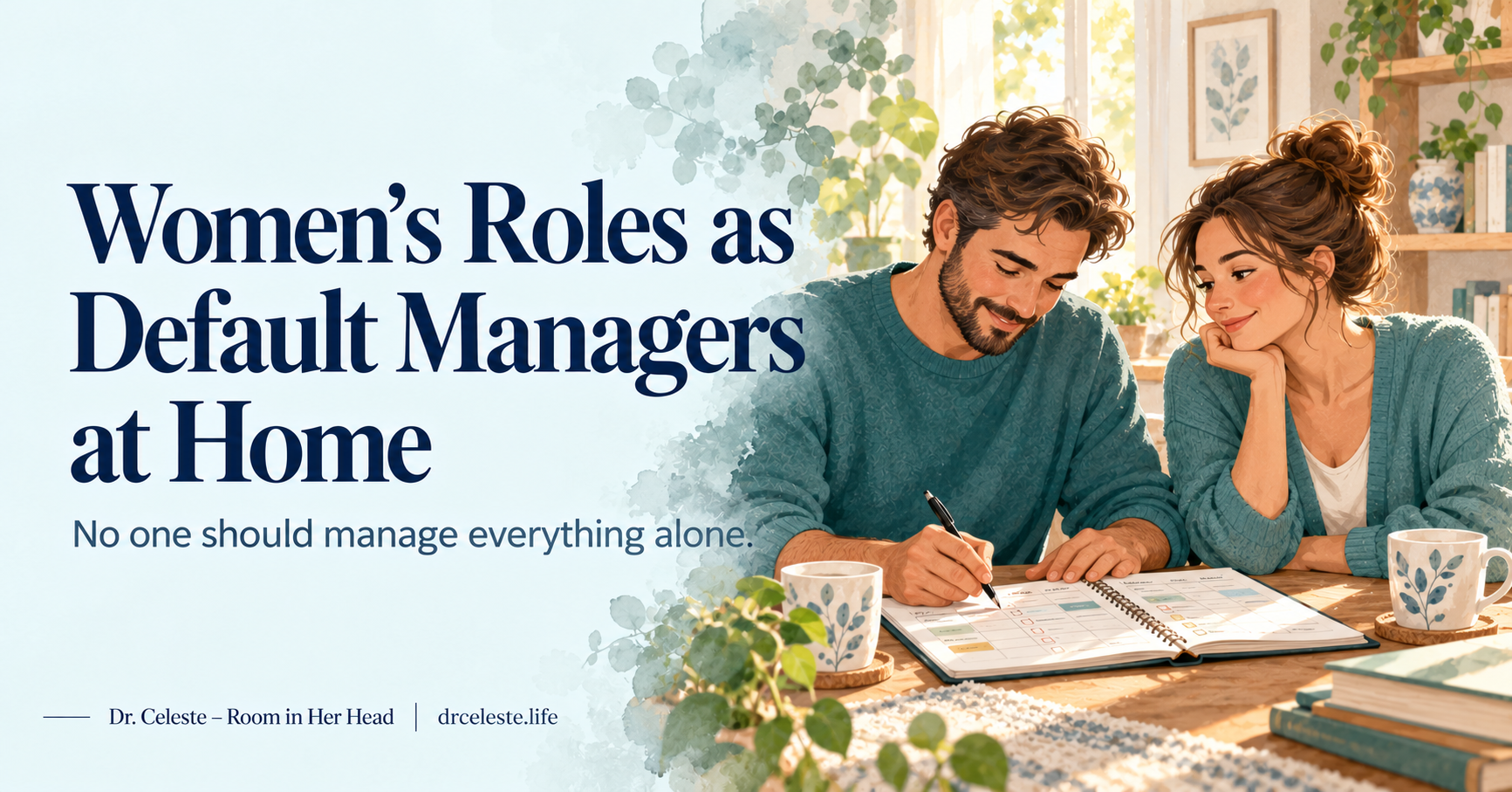 Women's Roles as Default Managers at Home