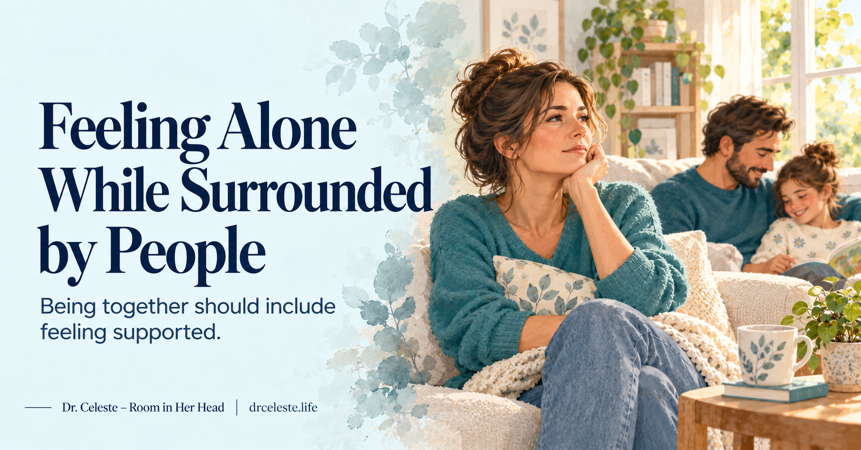 Feeling Alone While Surrounded by People