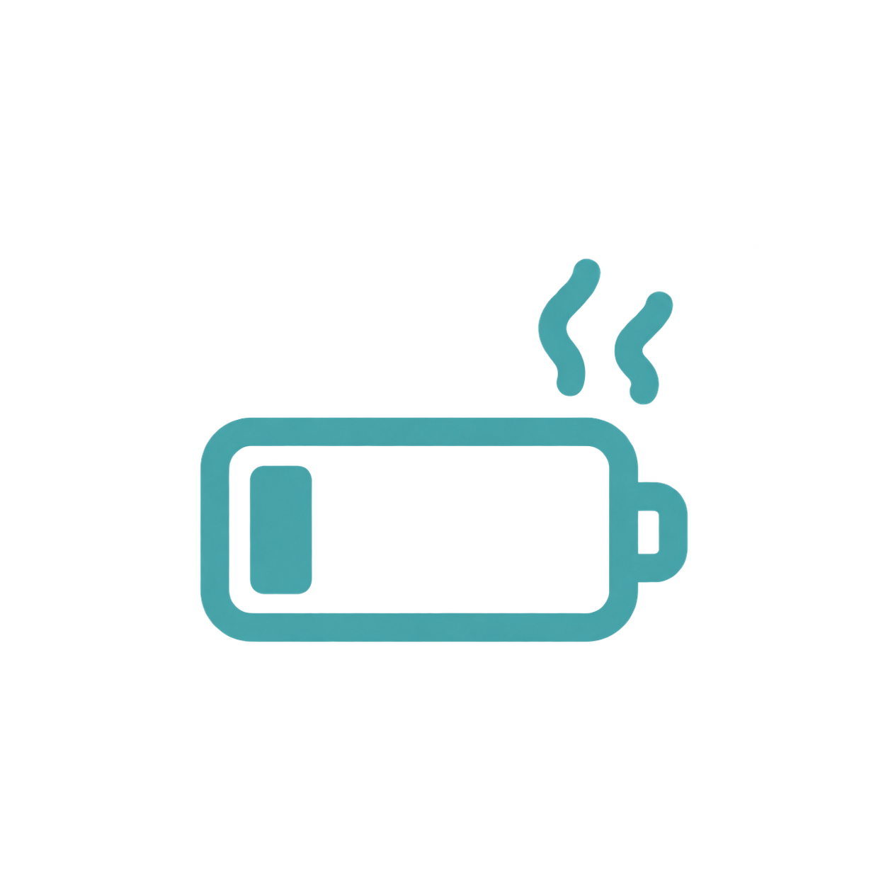 Low battery representing mental and emotional exhaustion