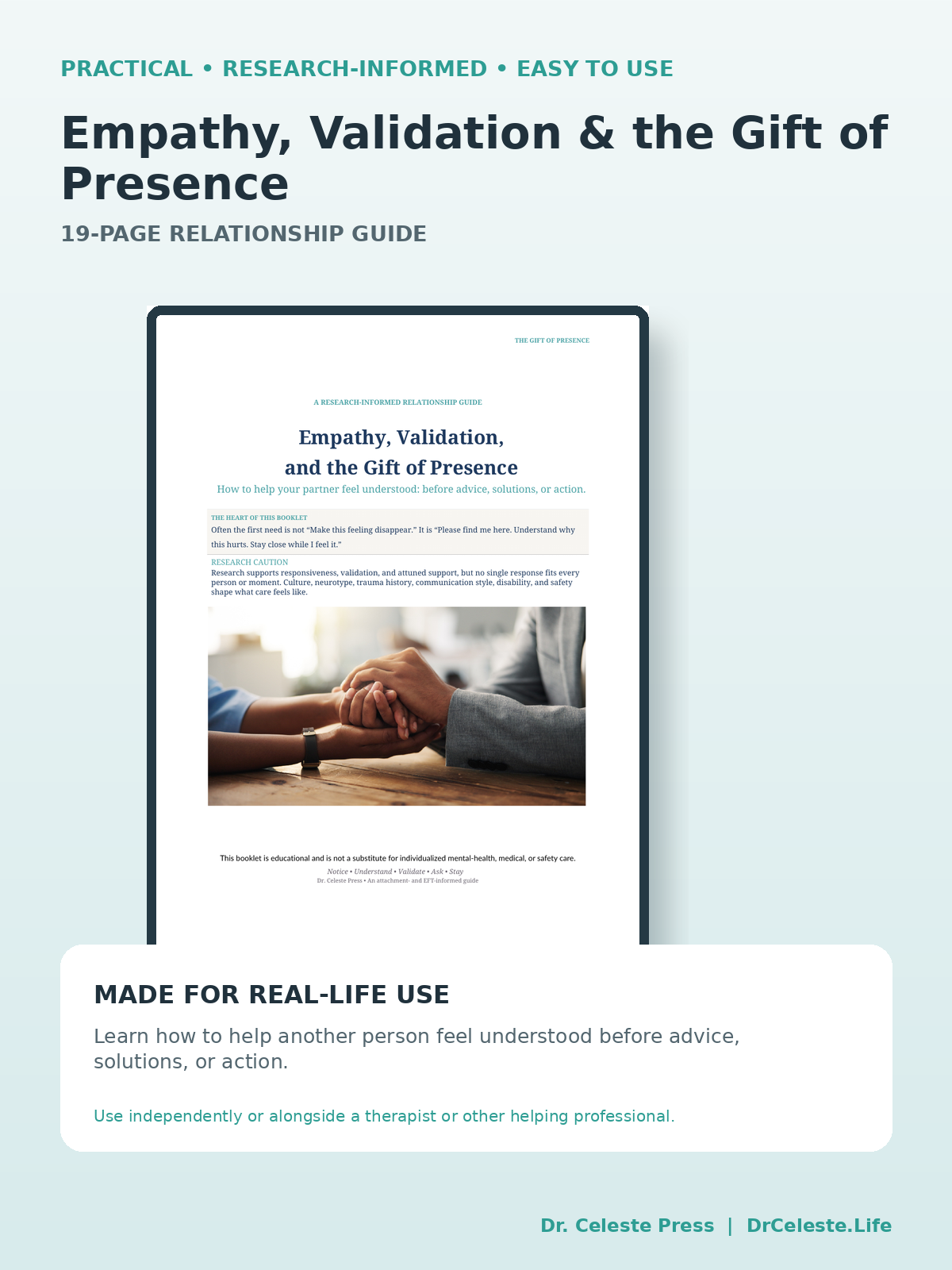 Empathy & Validation Booklet