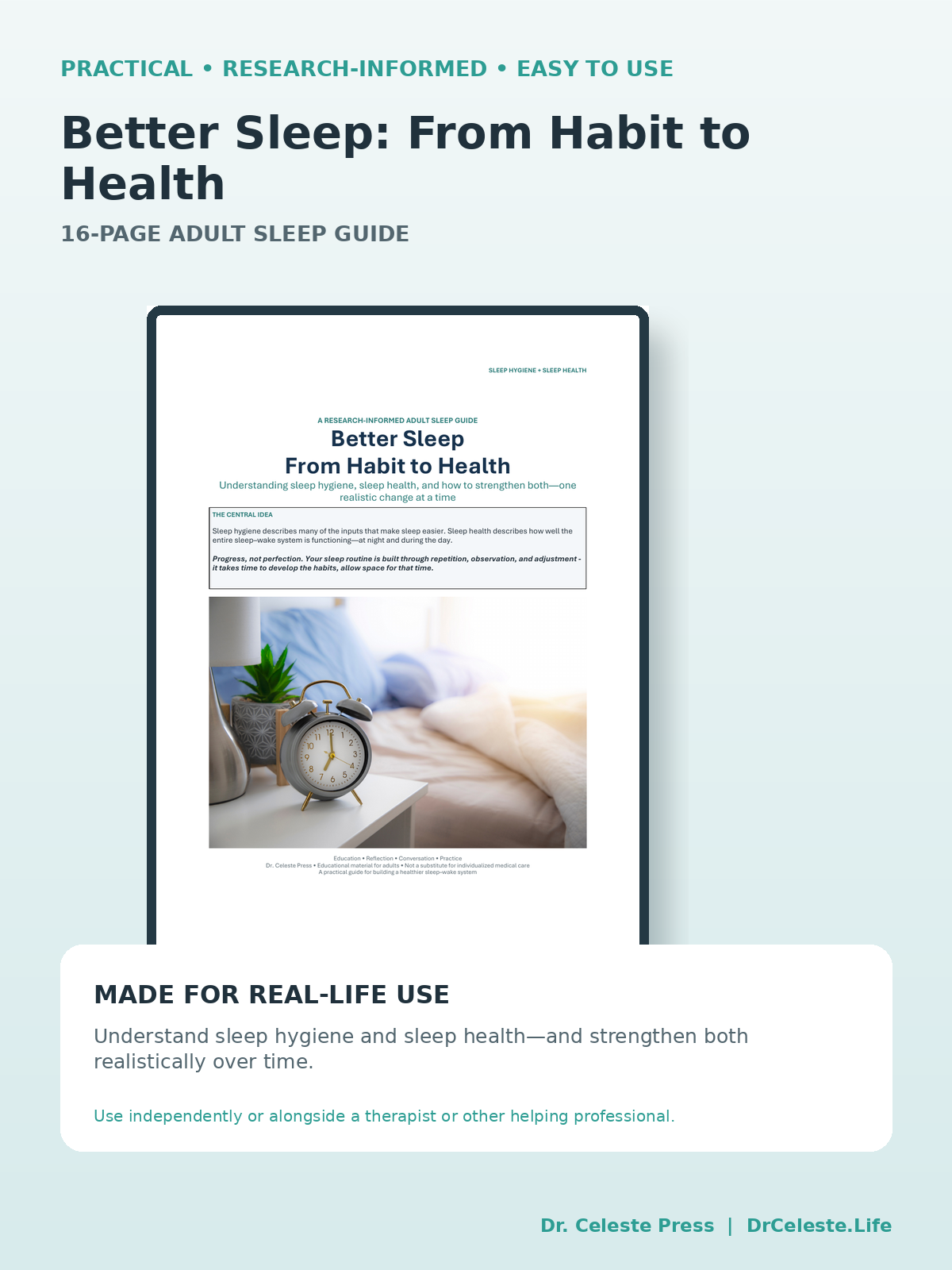 Sleep Booklet