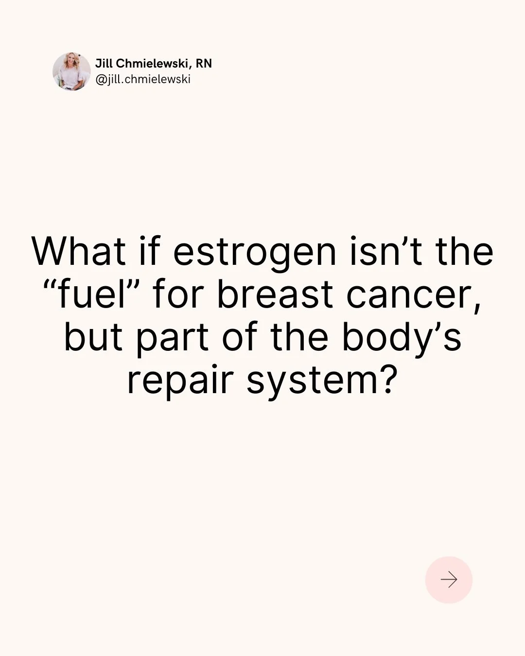 I&rsquo;ve been following the work of Dr. Suba and others for years, and I want to be honest about something: the dominant breast cancer hormone narrative has never made sense to me.

As a nurse of 33 years, and someone who has spent a long time stud