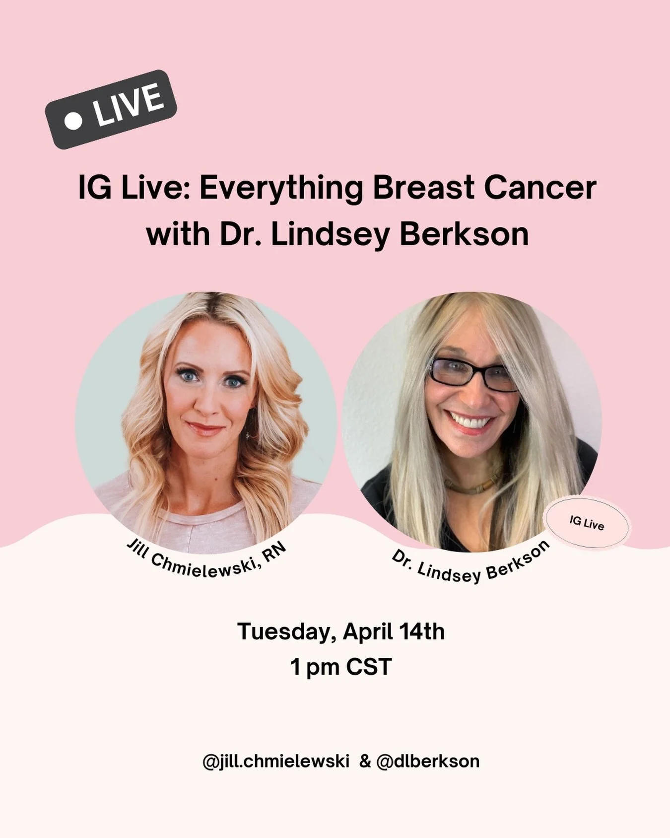 Join me LIVE on Tuesday, April 14, at 1 pm CT with Dr. Lindsey Berkson as we start a different kind of conversation, one that gives women real choices in their care.

We&rsquo;re getting a sneak peek into her upcoming clinician course, Everything Bre