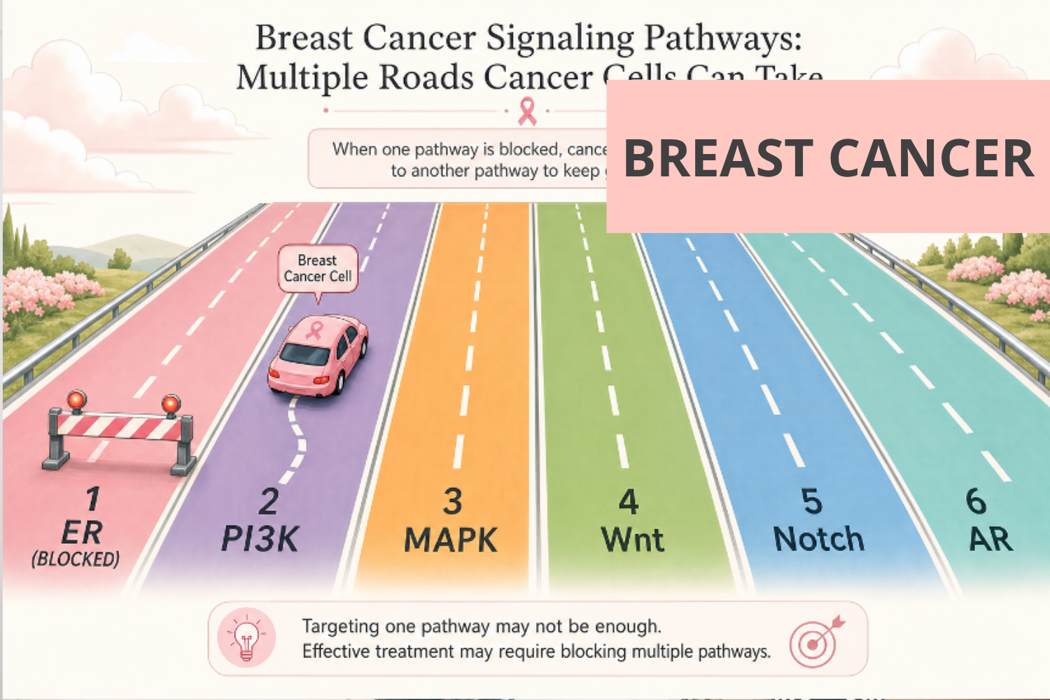 Breast Cancer Doesn't Just Grow Through Estrogen: The Other Pathways No One Tells Women About