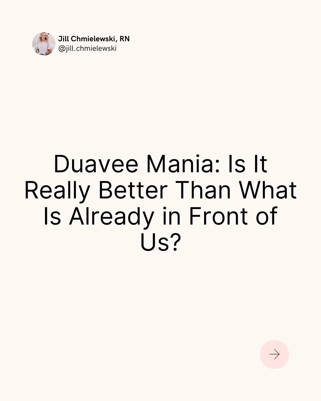 Duavee is suddenly everywhere.

Over the last few months, I&rsquo;ve heard more and more clinicians and podcasts discussing it not just for menopausal symptoms, but for women with DCIS, women worried about breast cancer, women with a family history o