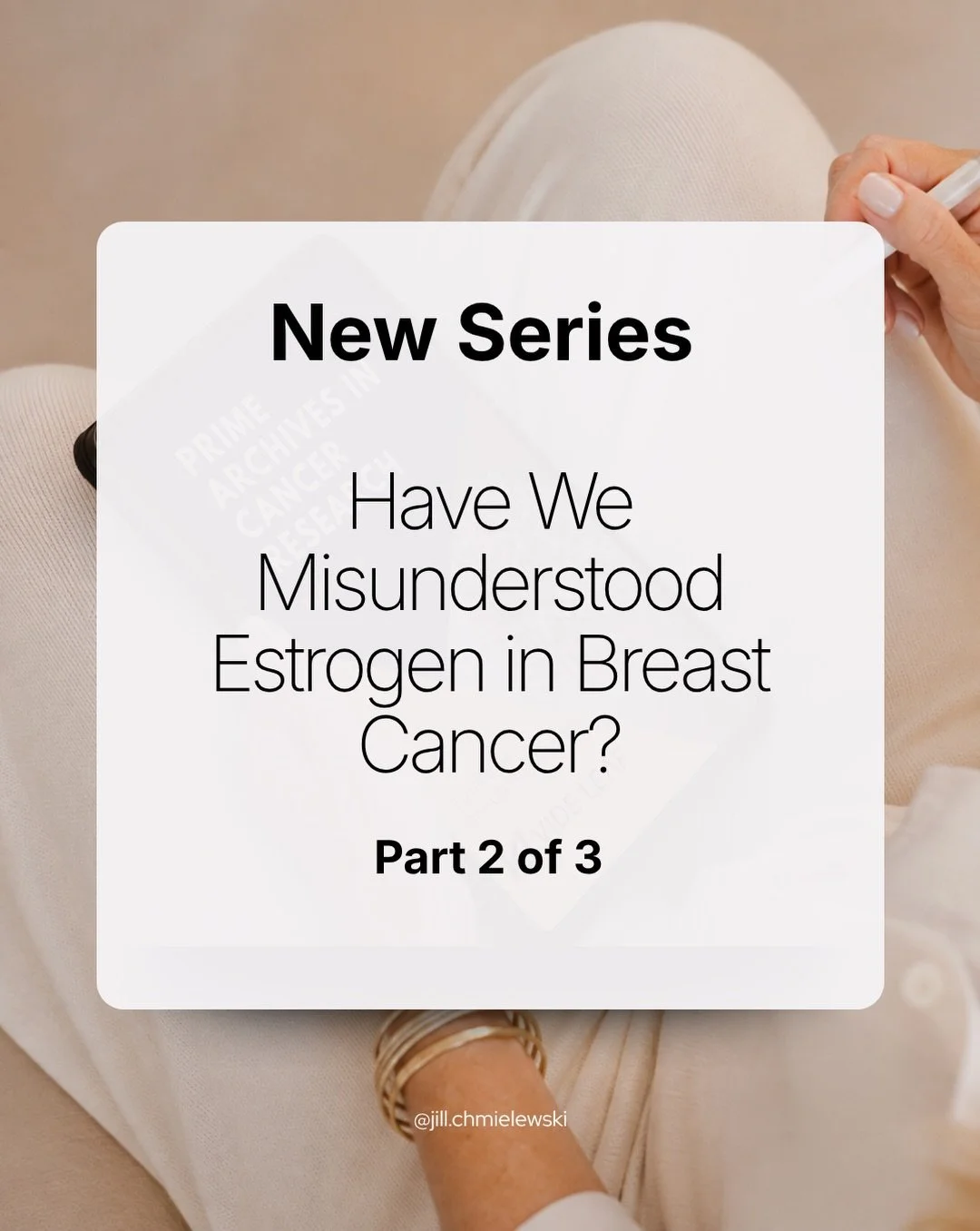 What if we have misunderstood what the body is trying to do?

We are taught that estrogen is &ldquo;fuel&rdquo; for breast cancer, and that when endocrine therapy works, it is because estrogen signaling has been successfully suppressed.

Prof. Suba @
