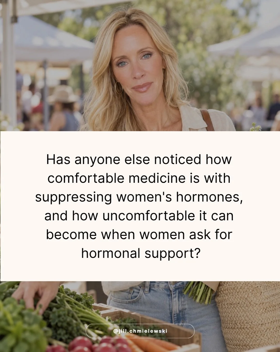 Medicine has a hormone problem.
Not because women&rsquo;s hormones are dangerous.

But because the conventional medical model of care seems far more comfortable suppressing hormones than understanding them.

Acne? Suppress hormones.

Heavy periods? O