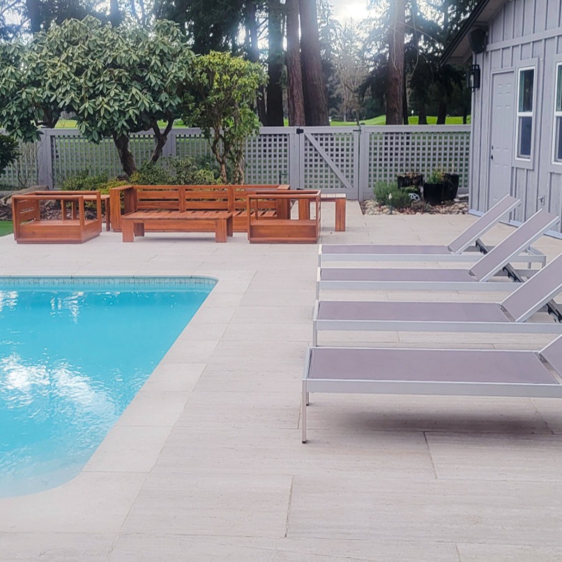 Residential - Porcelain Paver Patio