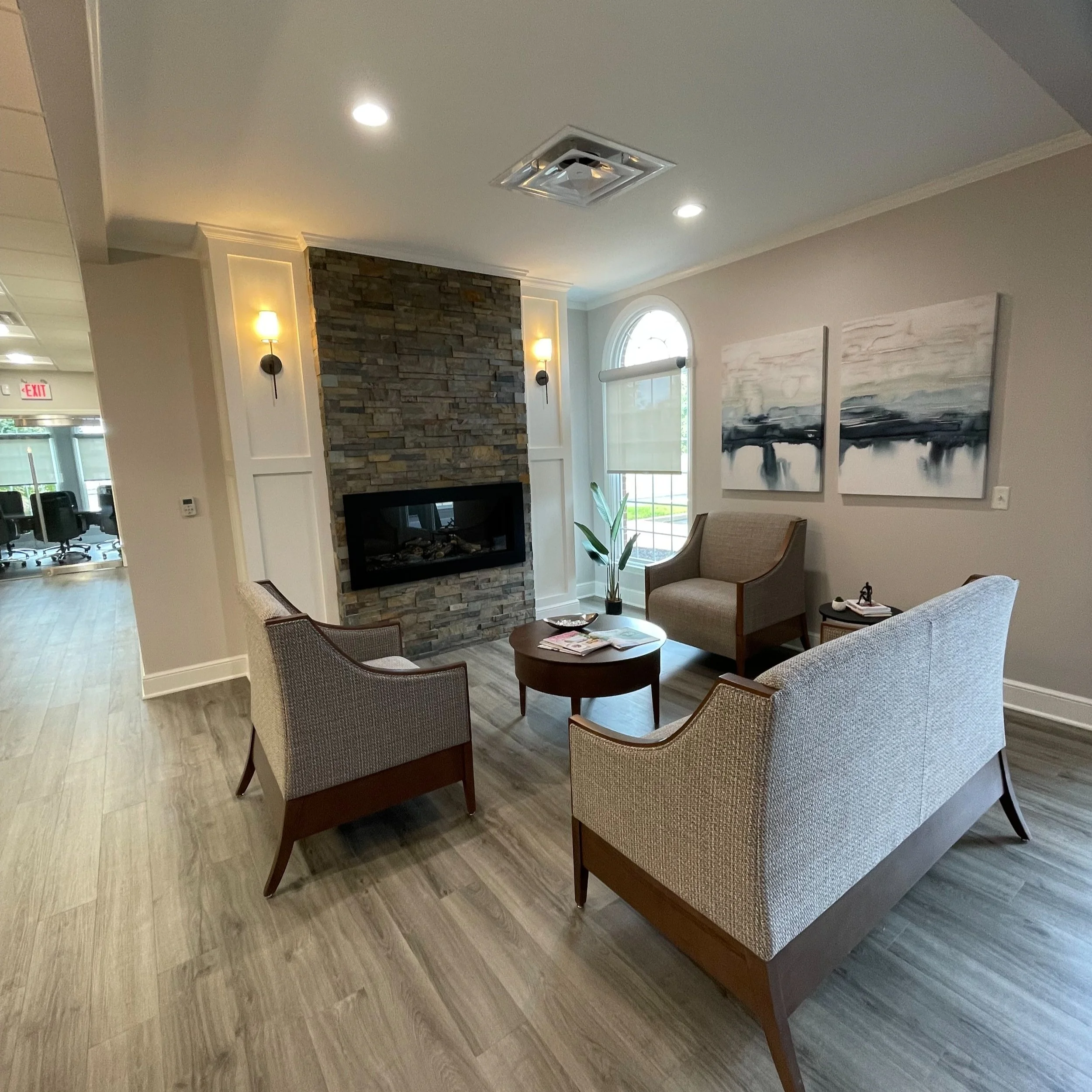 Butler Office Space - Reception Area.