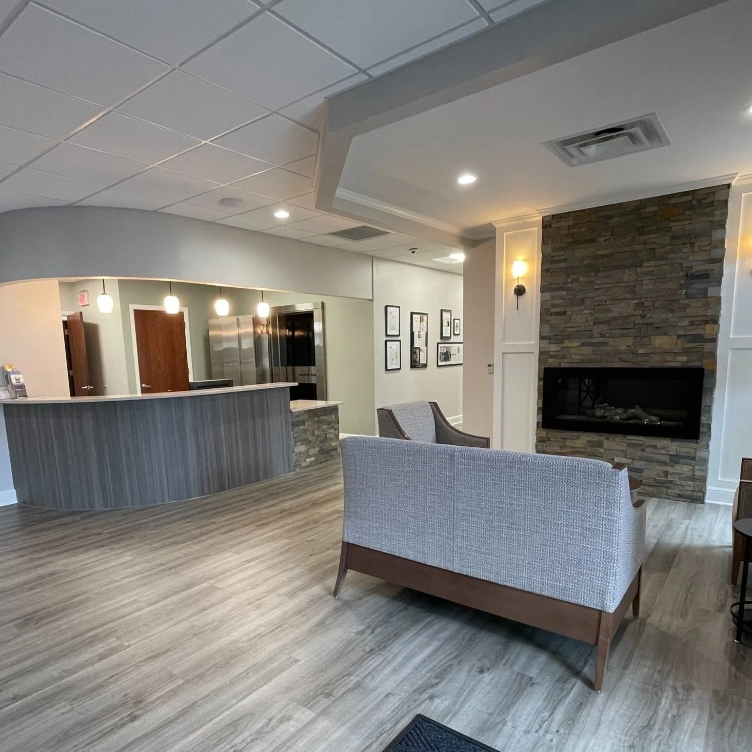 Butler Office Space - Reception Area.
