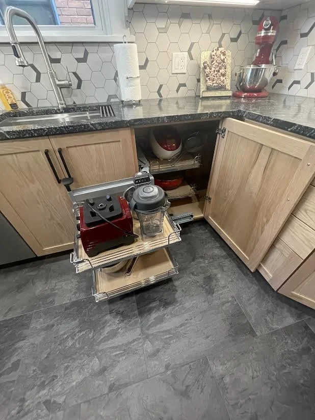 Sewickley Kitchen Renovation. We made the most of every inch of this tiny kitchen!