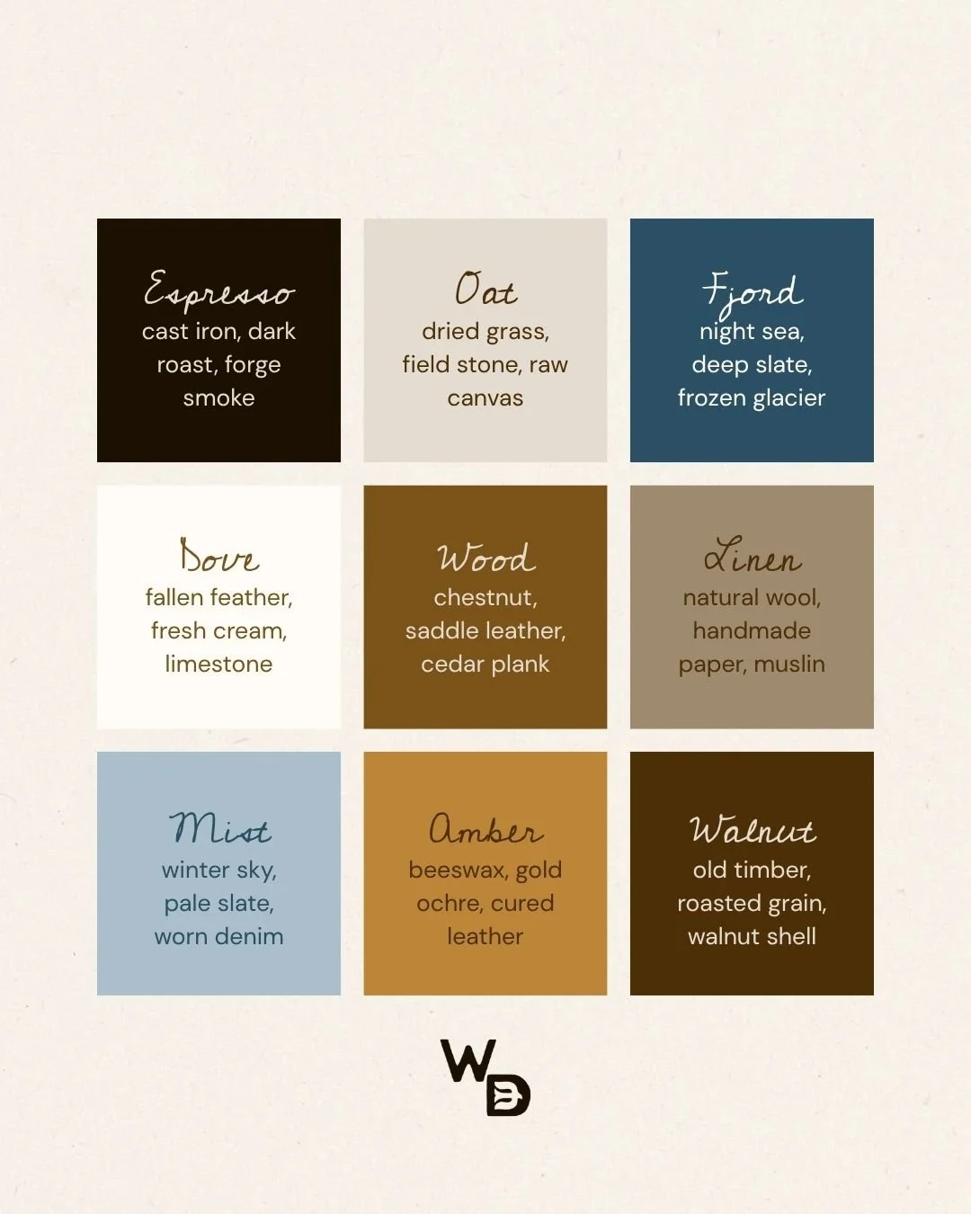 The Wellfolk Design Color Palette: Why Every Color Has a Name