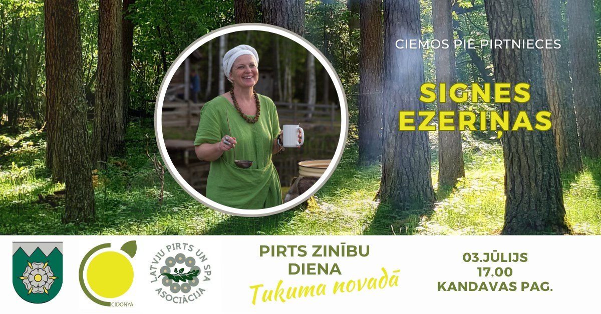 Ciemos pie pirtnieces Signes Ezeriņas