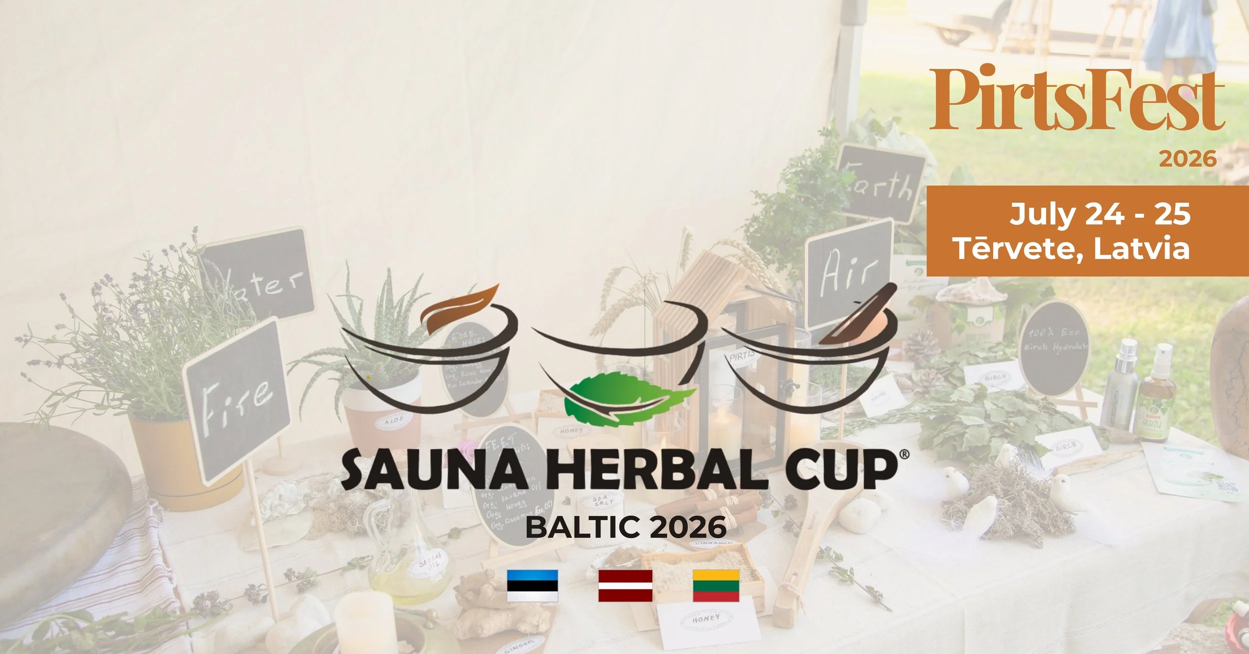 Jau otro reizi Latvijā notiks starptautiskā konkursa “SAUNA HERBAL CUP 2026” (SHC) Baltijas fināls, kurā piedalīsies dalībnieki no 3 Baltijas valstīm - Latvijas, Lietuvas un Igaunijas. 🇱🇻🇪🇪🇱🇹