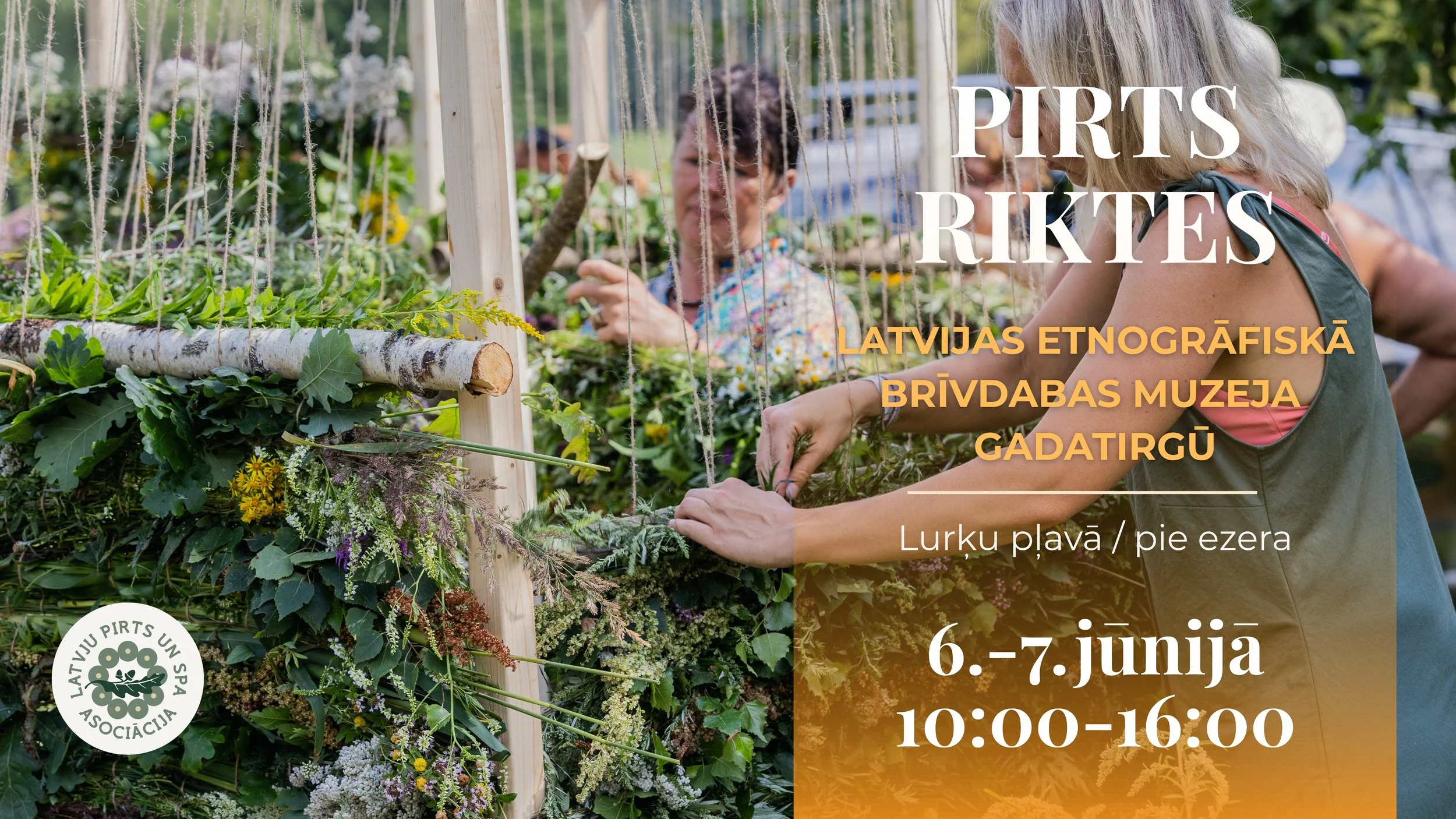 Aicinām uz satikšanos, iepazīšanos un radošu kopā būšanu Brīvdabas muzeja lielajā GADATIRGŪ, kas notiks 6. un 7. jūnijā Latvijas Etnogrāfiskajā brīvdabas muzejā.