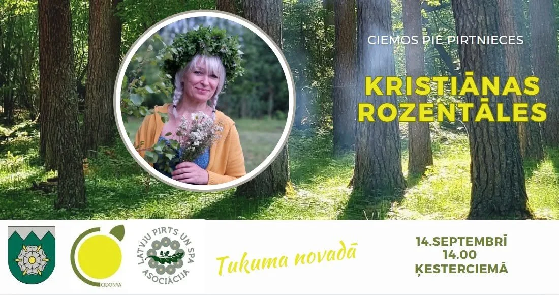 Turpinām iepazīt Tukuma novada pirtniekus - Kristiāna Rozentāle