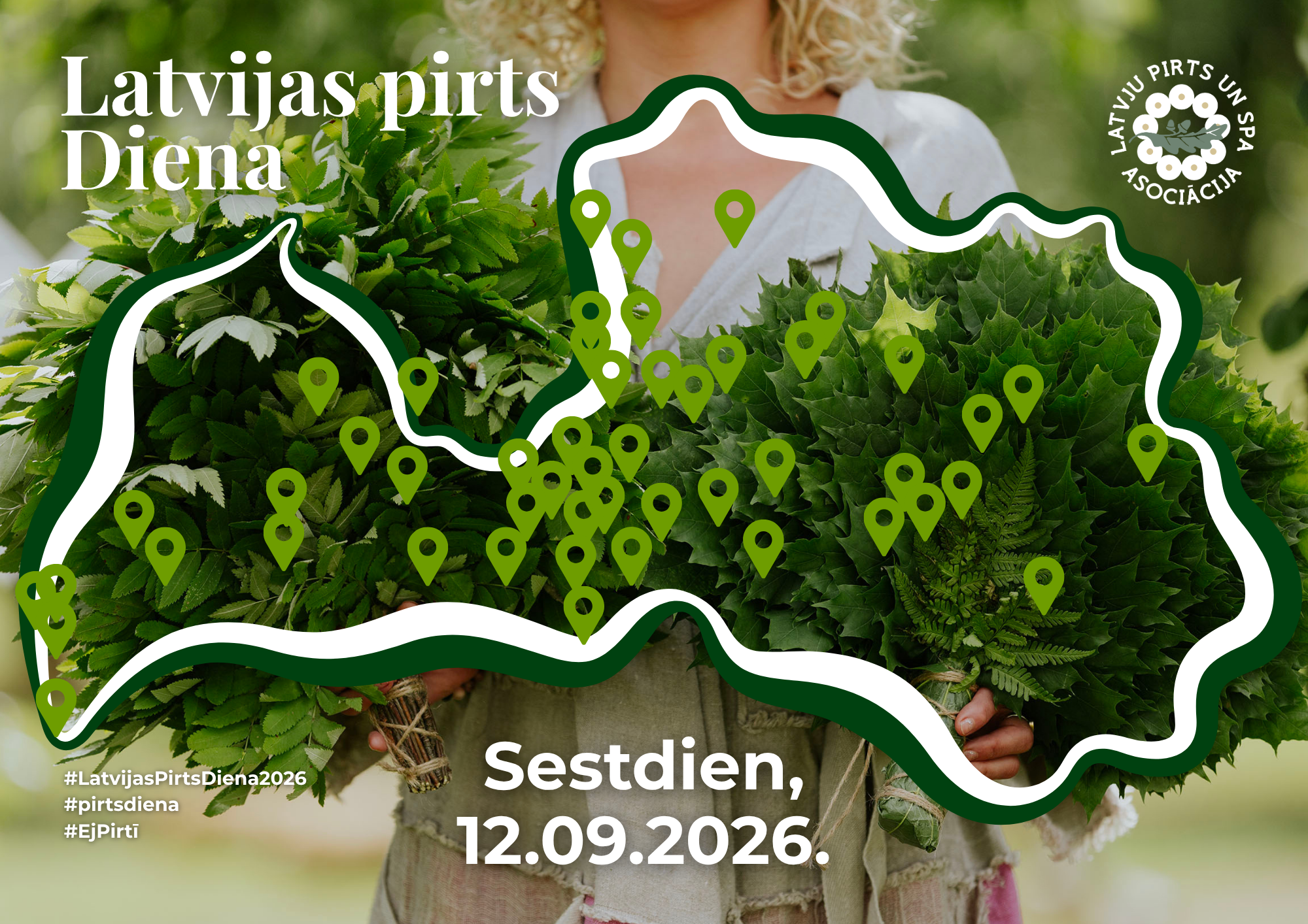 Latvijas pirts diena: no pirmās ieceres līdz 80+ pirtīm visā Latvijā