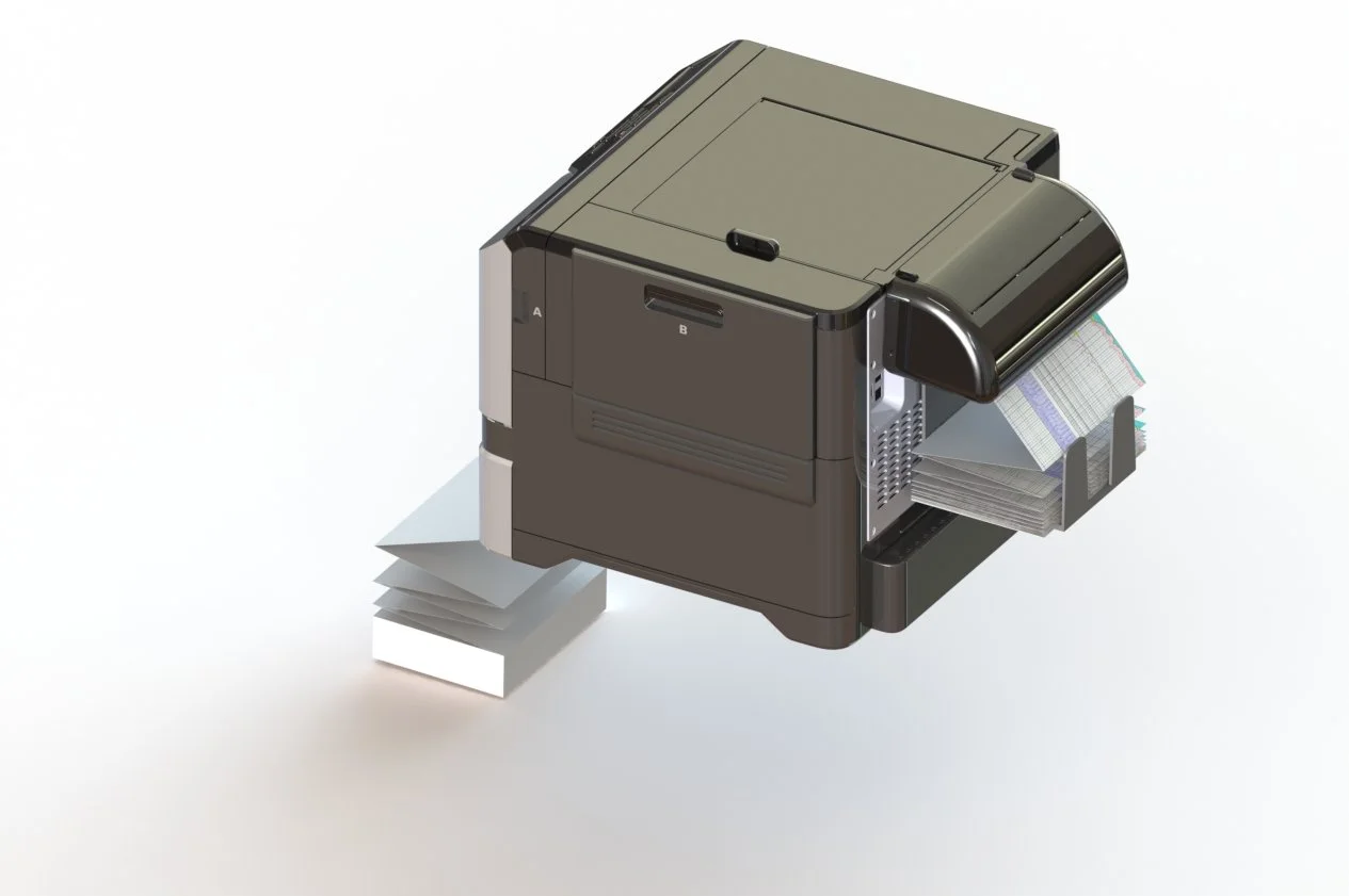 Continuous Color Well Log Printer Laser