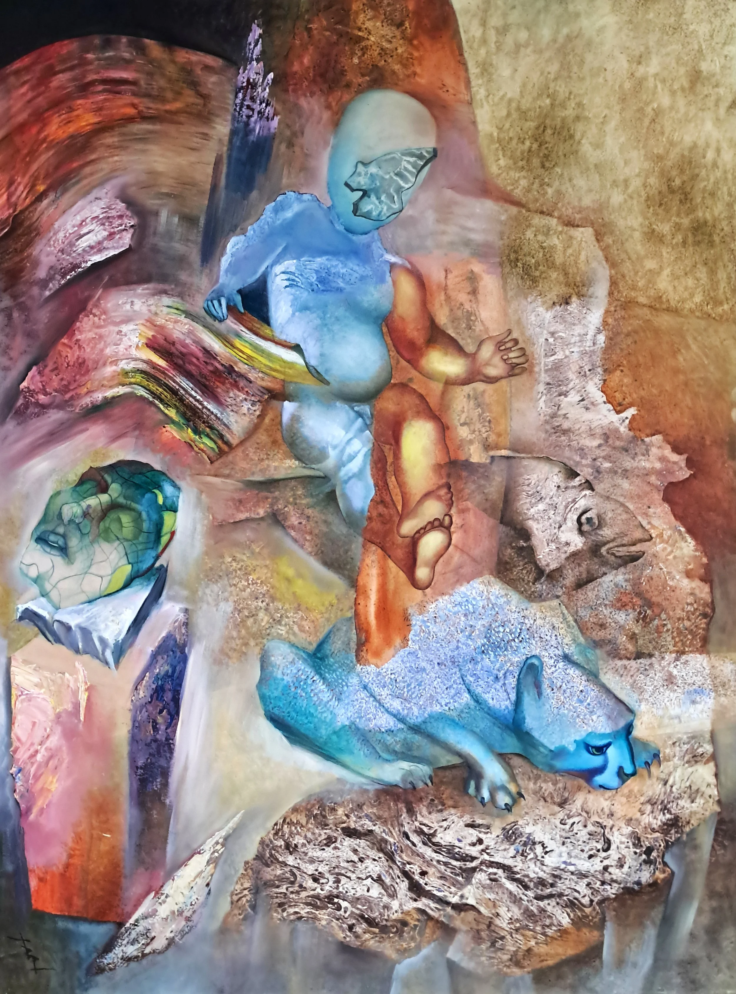 surrealistic painting about predestination