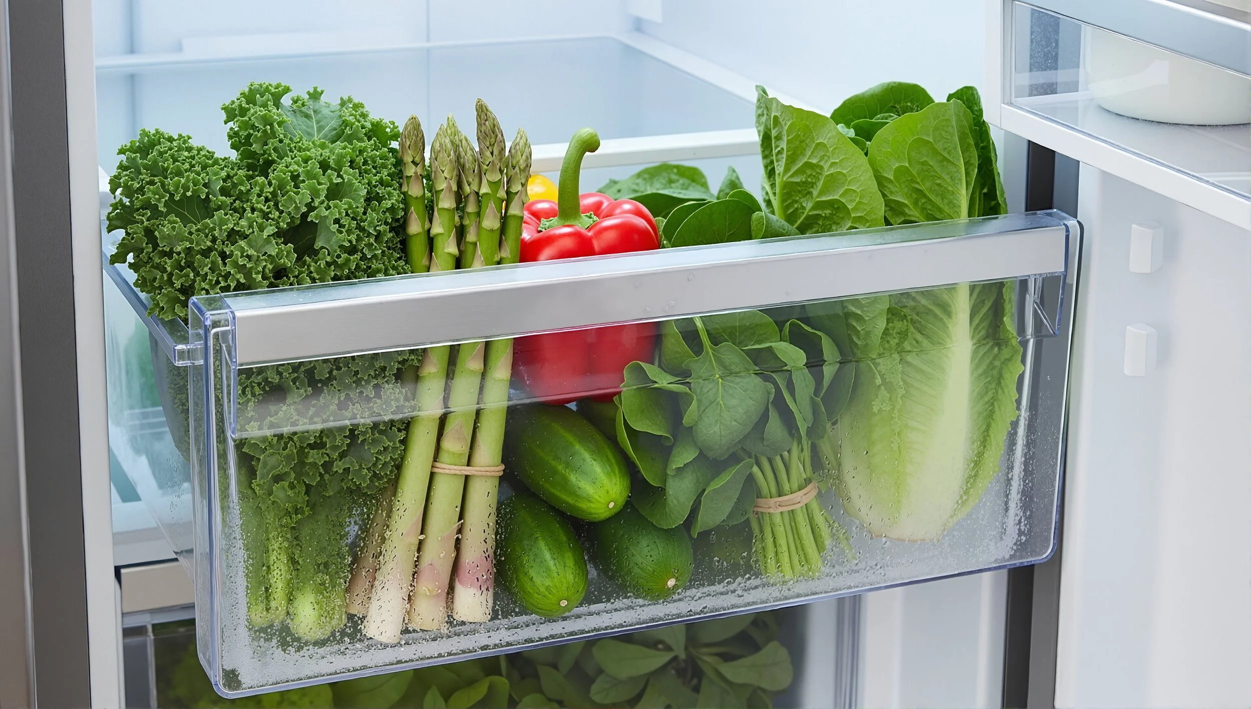 Suggested Crisper Drawer Temperatures for  Foods &amp; Drinks