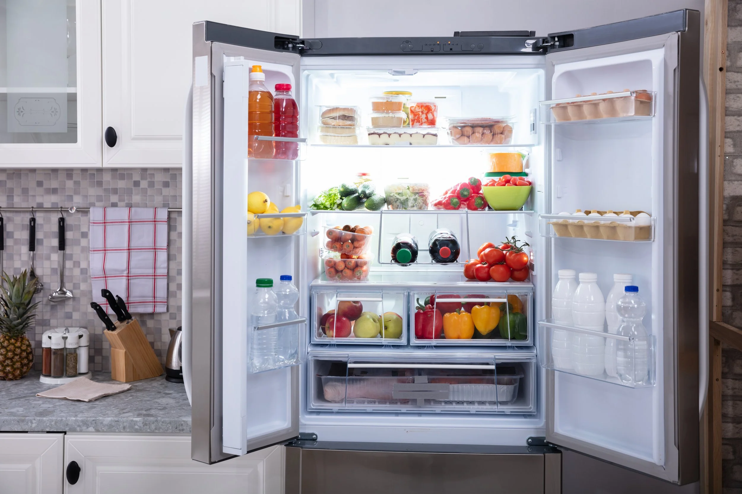How Door Storage Affects Refrigerator Temperature.&nbsp;