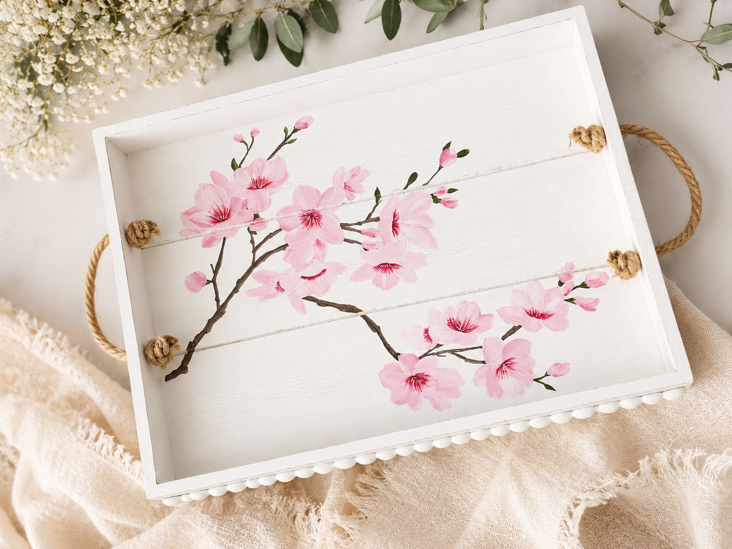 Cherry Blossom Tray