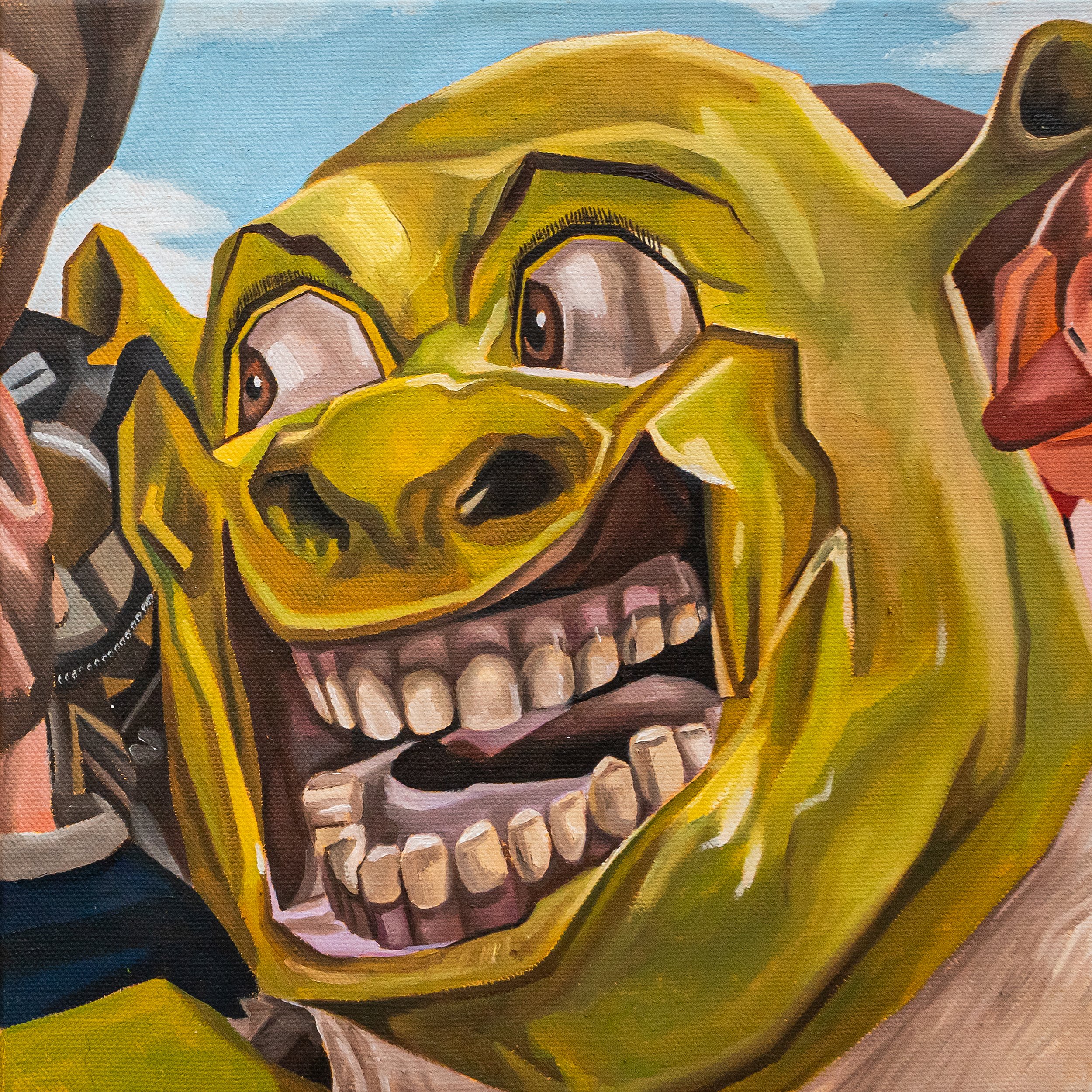 Óleo sobre tela 25x25cm